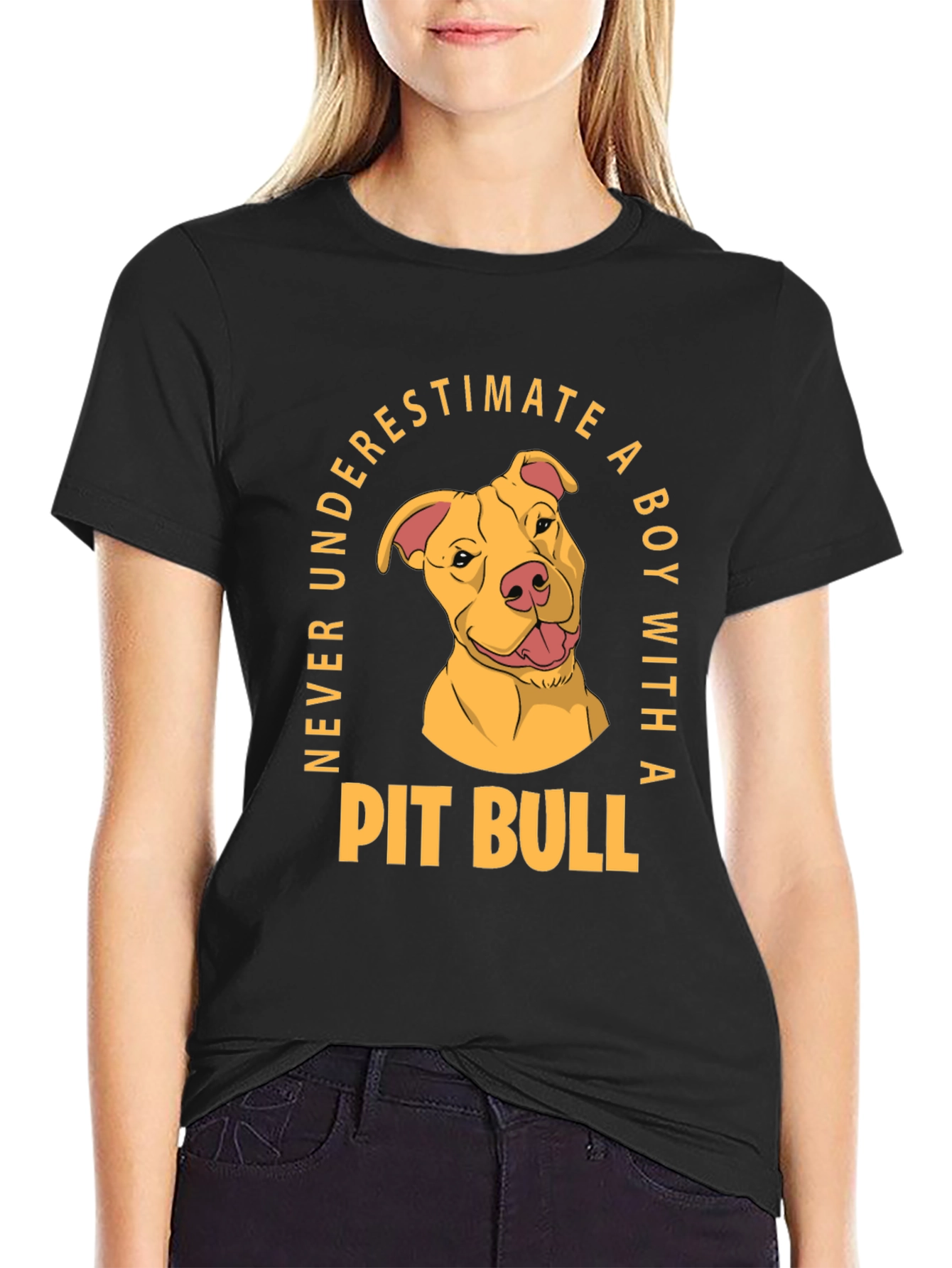 Pit Bull Boy T-Shirt - Never Underestimate