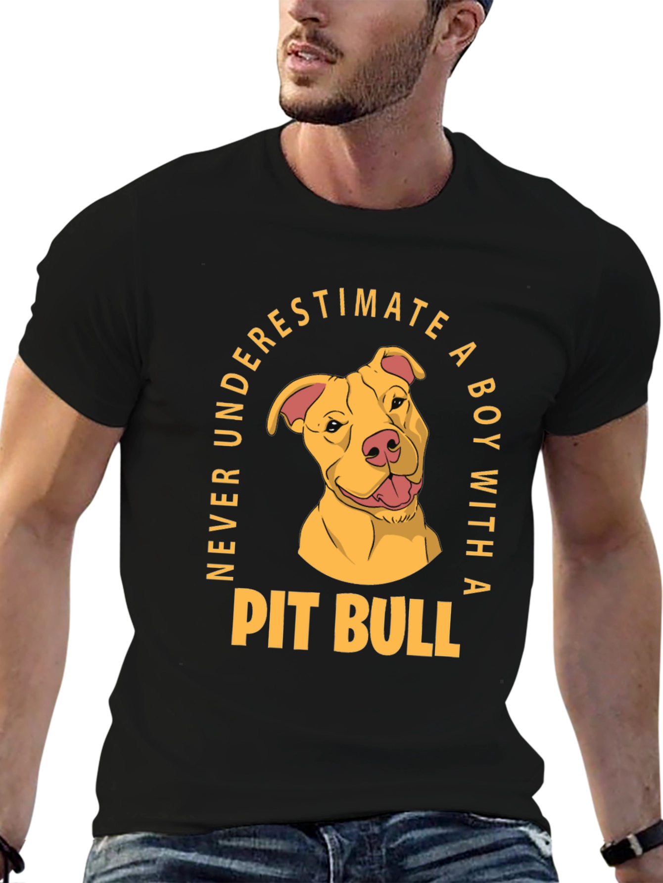 Pit Bull Boy T-Shirt - Never Underestimate