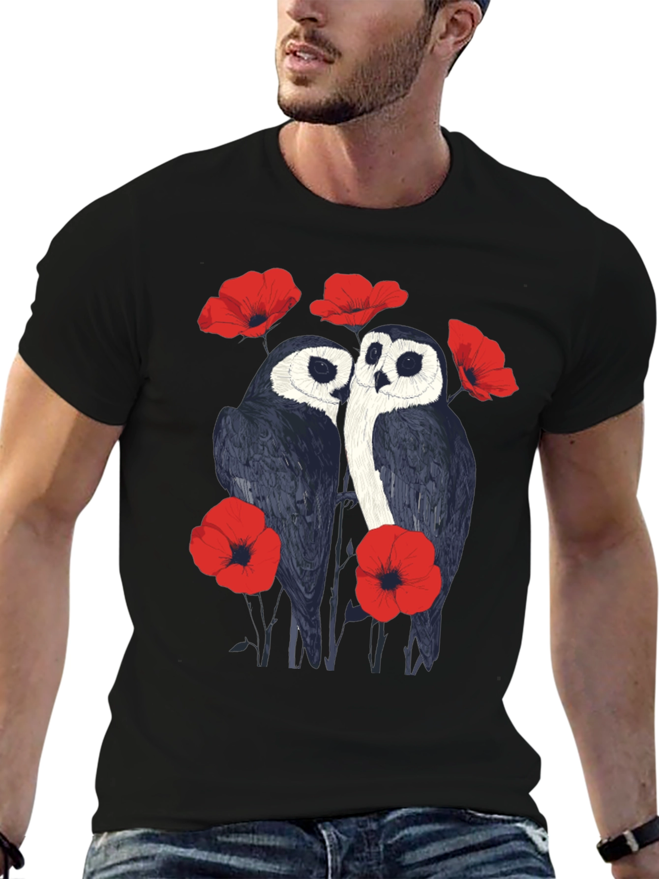 Owl & Poppy Graphic Tee
