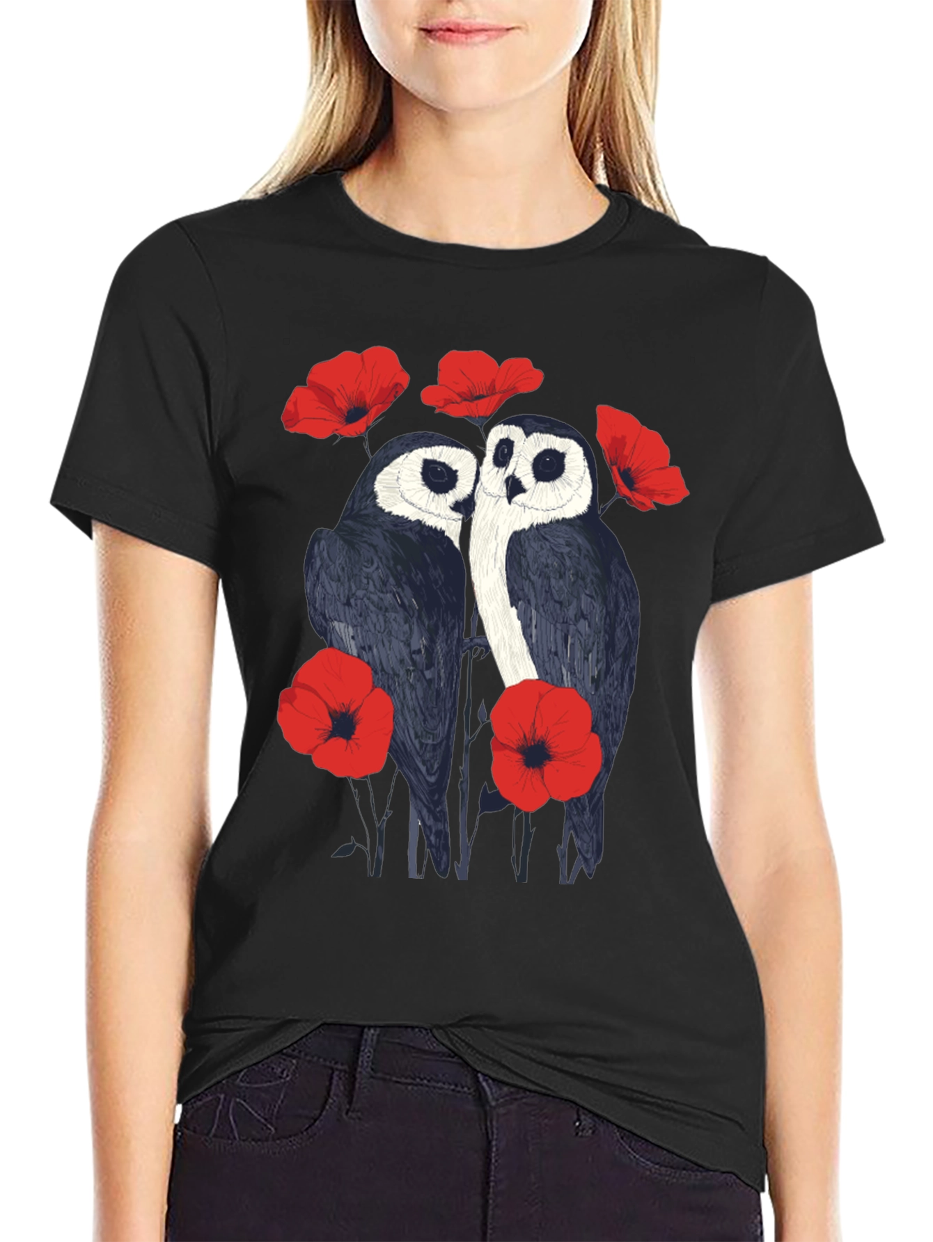 Owl & Poppy Graphic Tee