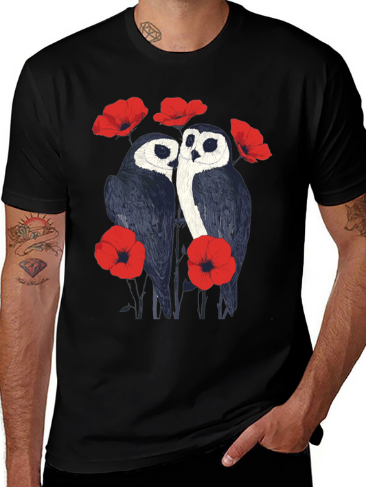 Owl & Poppy Graphic Tee