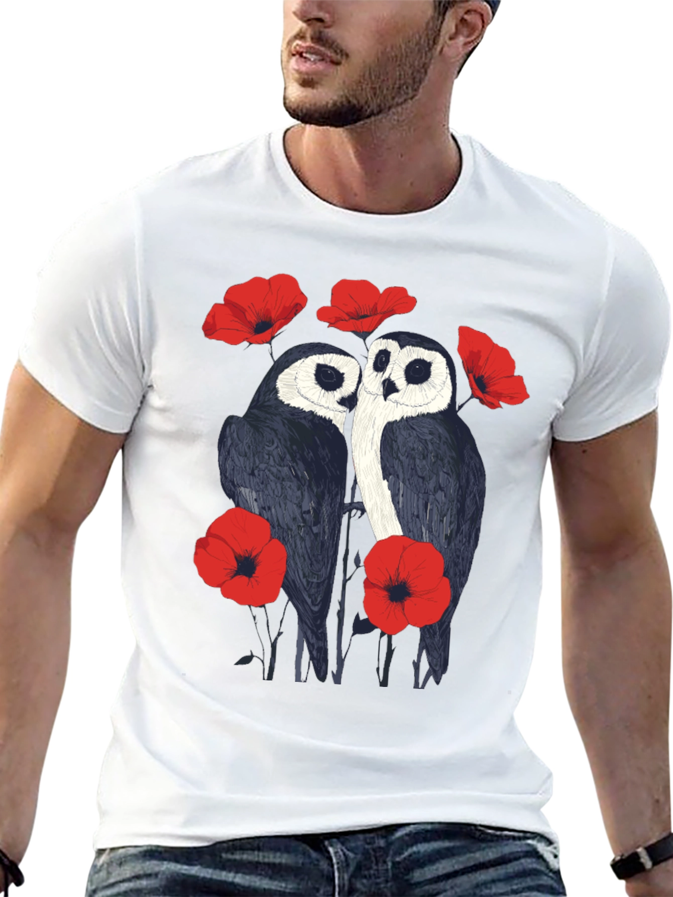 Owl & Poppy Graphic Tee