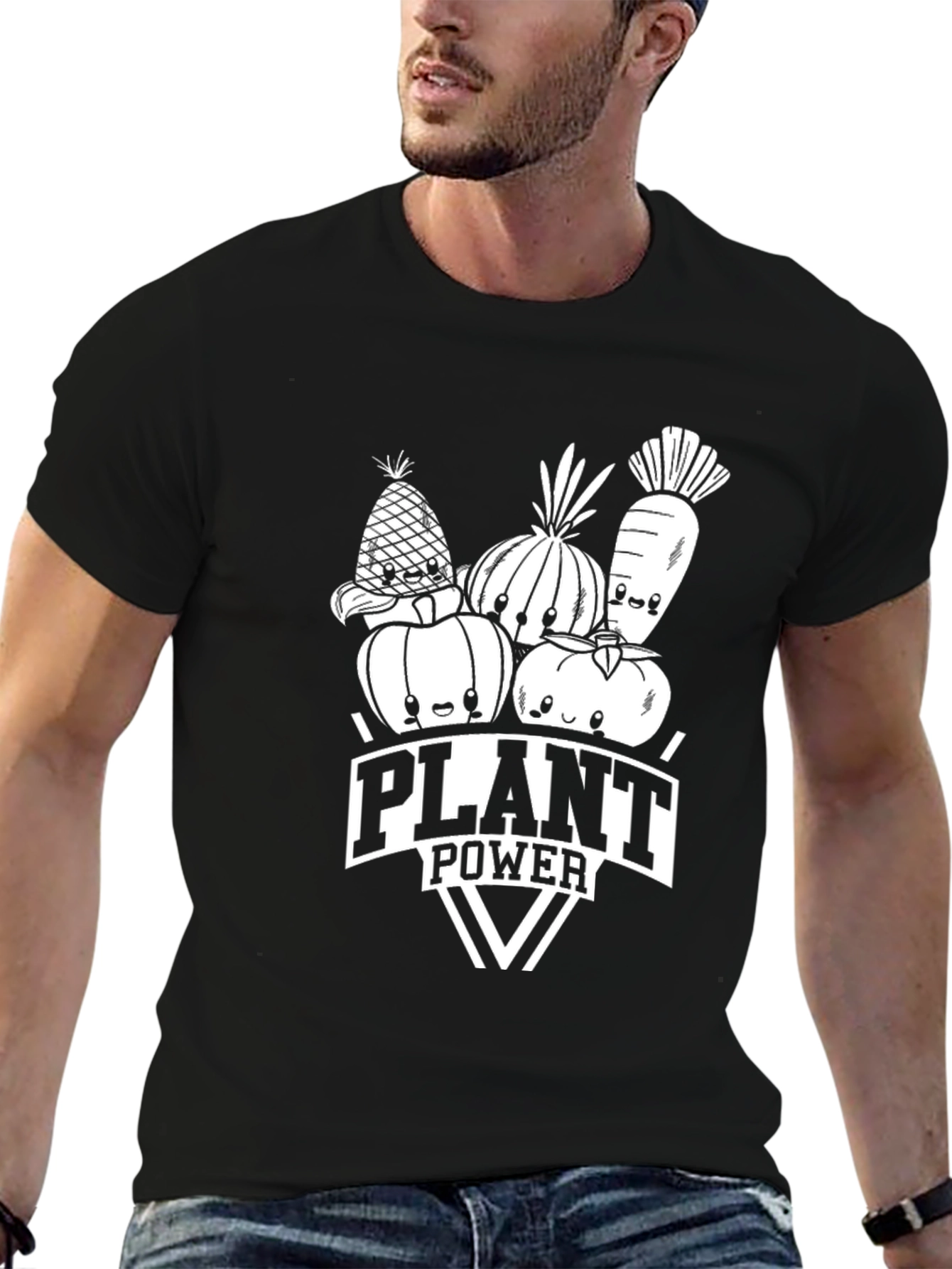 Plant Power Graphic T-Shirt