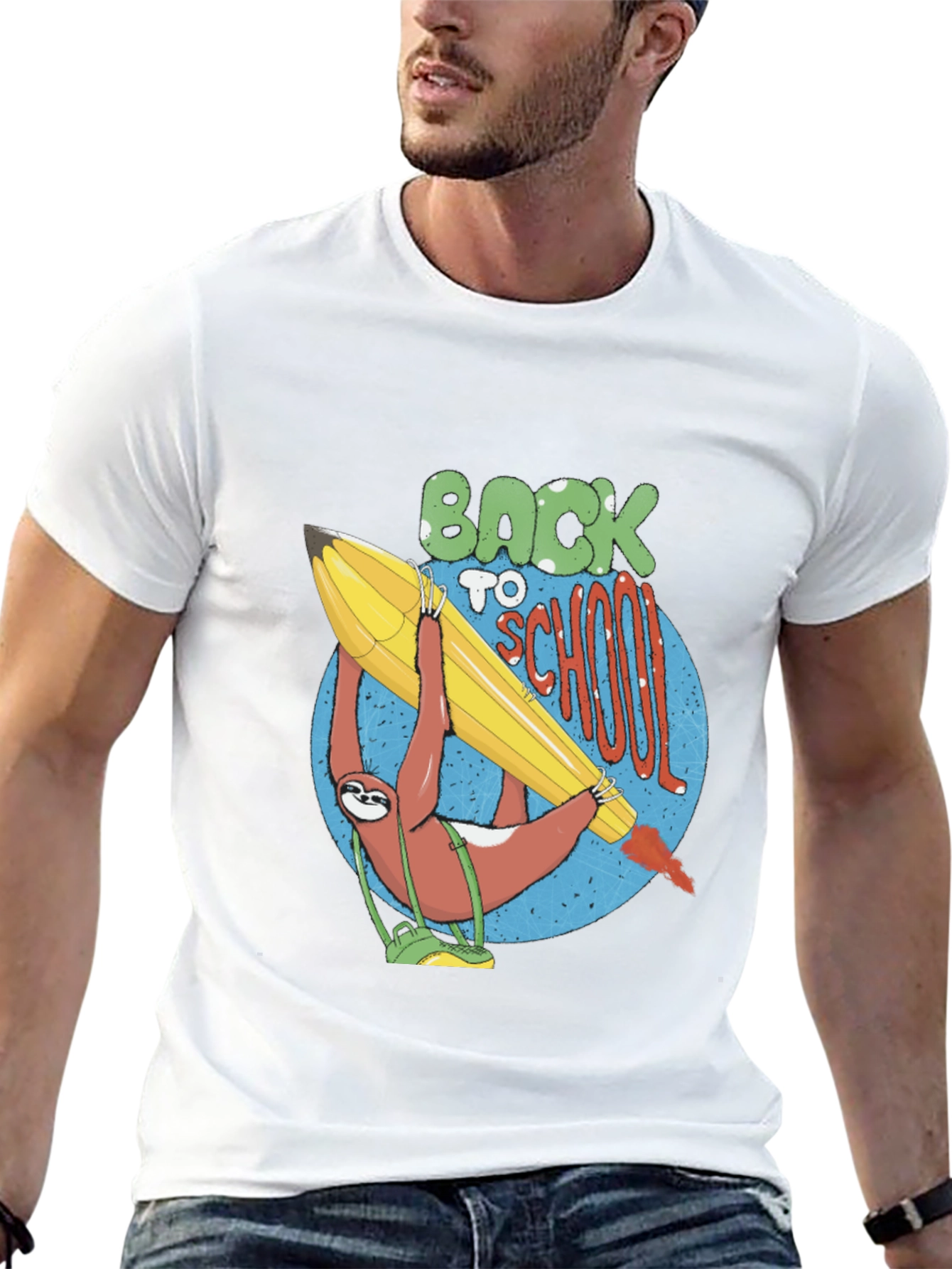 Back to School Sloth T-Shirt