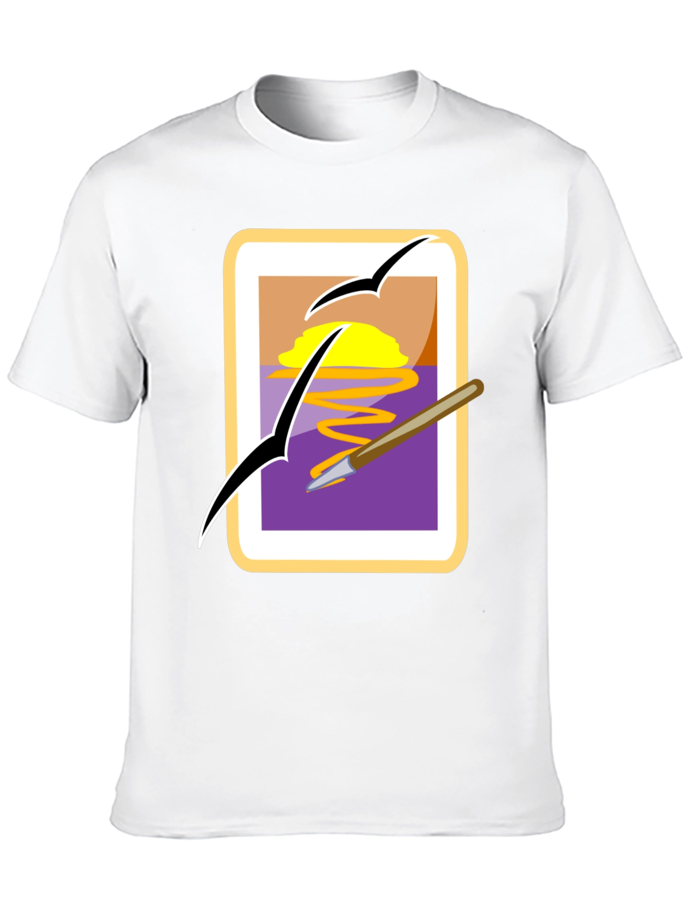 Artistic Graphic T-Shirt - Painters Paradise