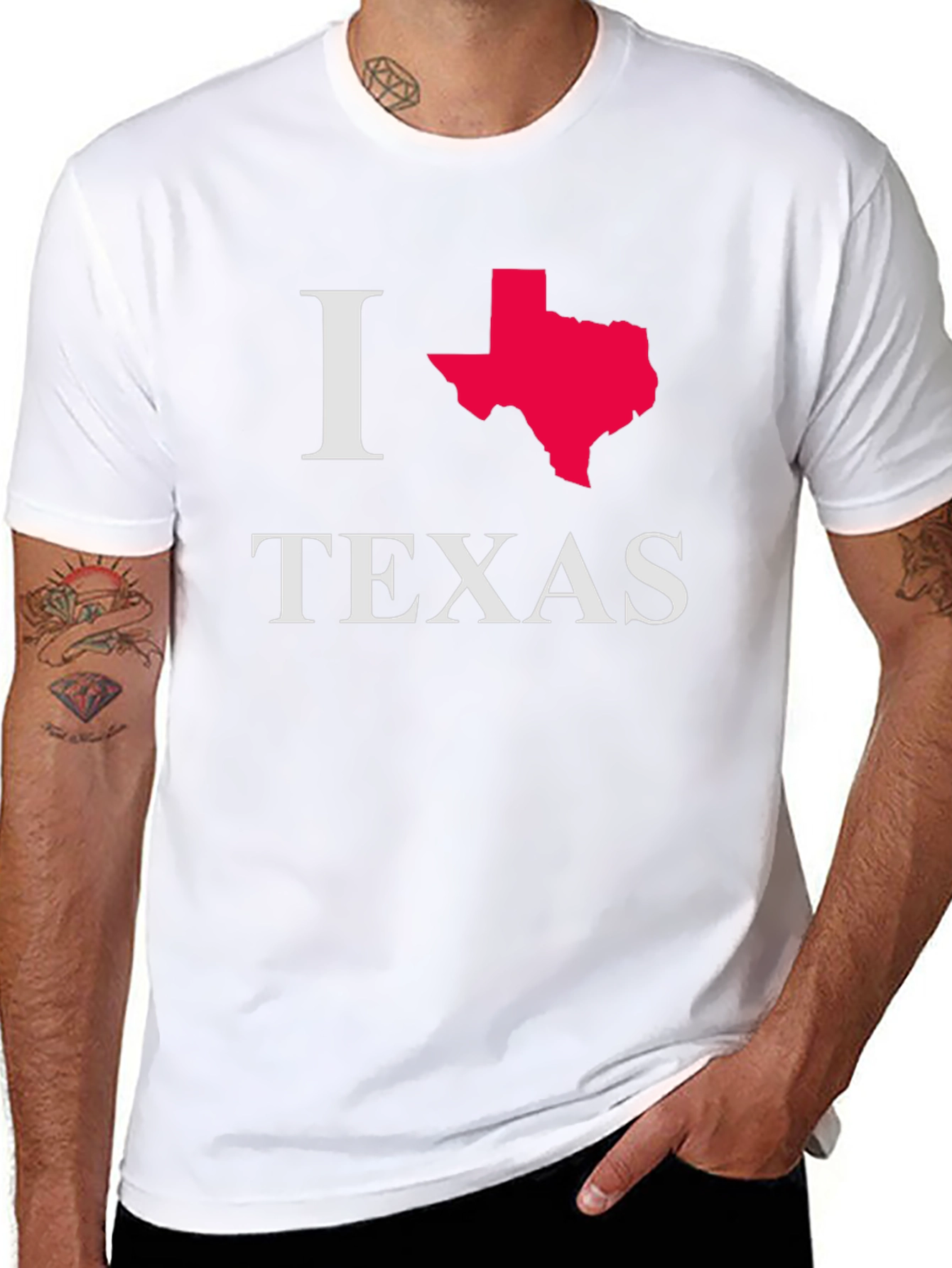 I Love Texas Graphic Tee