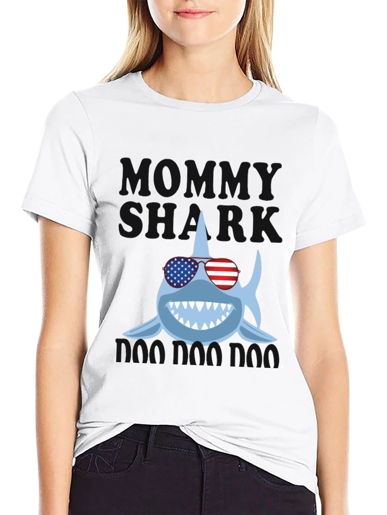 Shark Patriotic T-Shirt