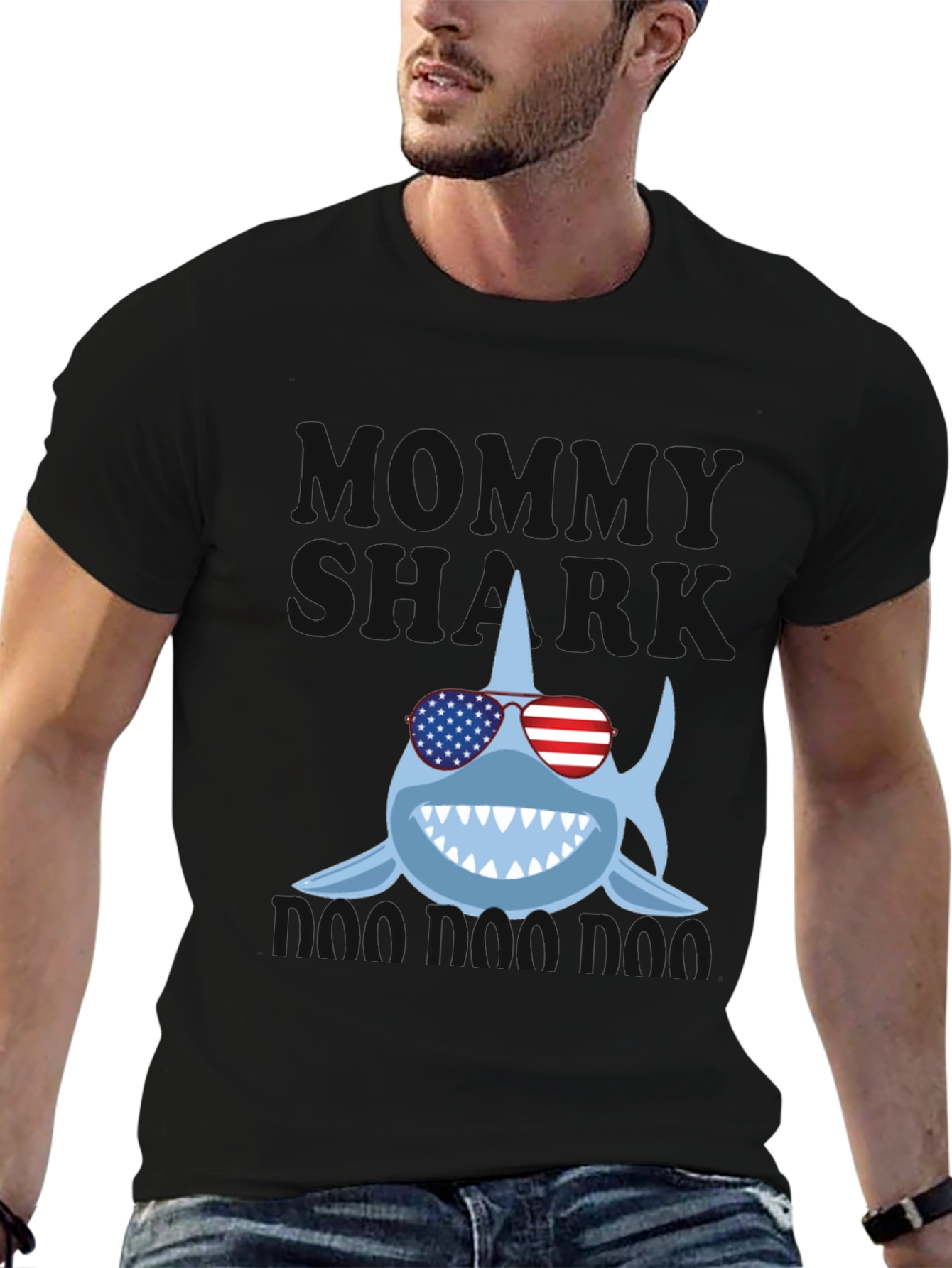 Shark Patriotic T-Shirt