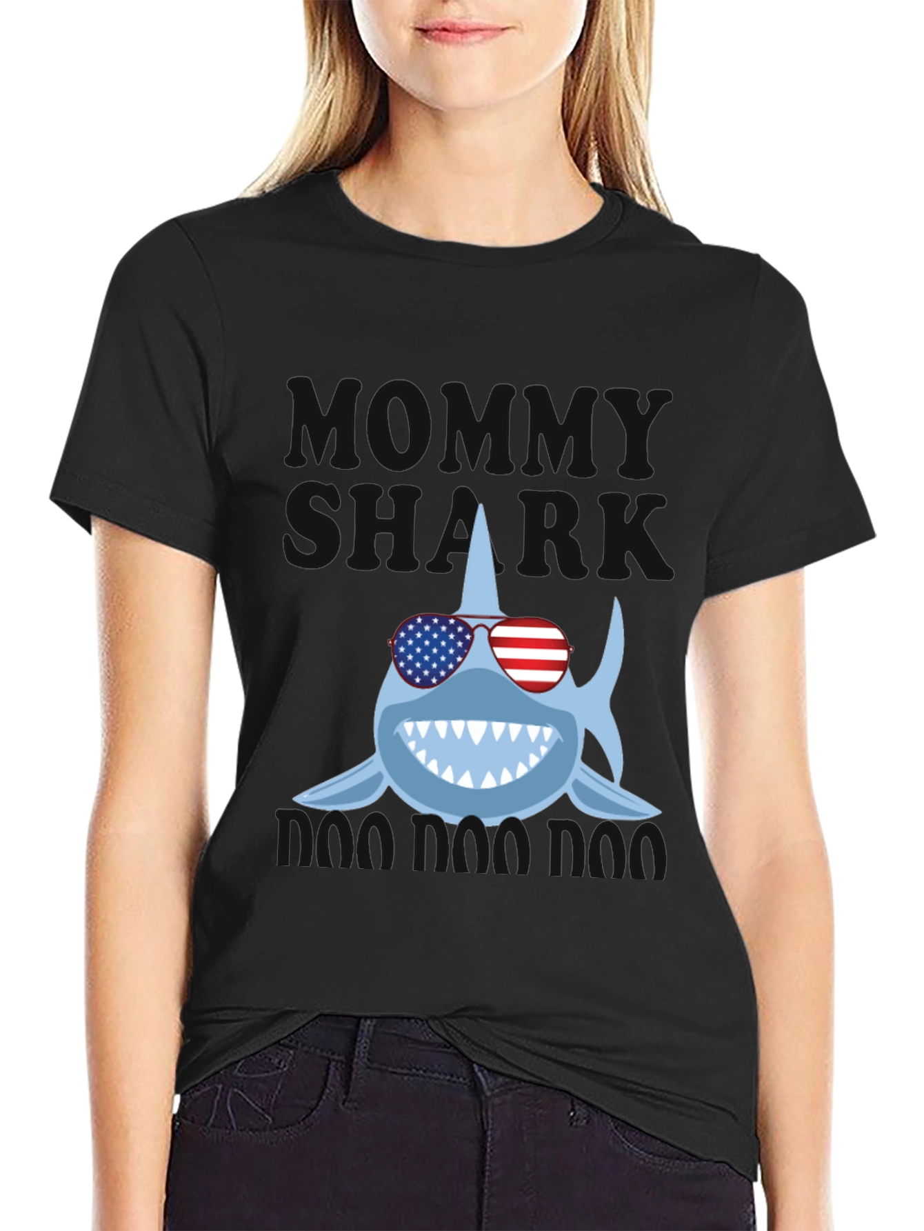 Shark Patriotic T-Shirt