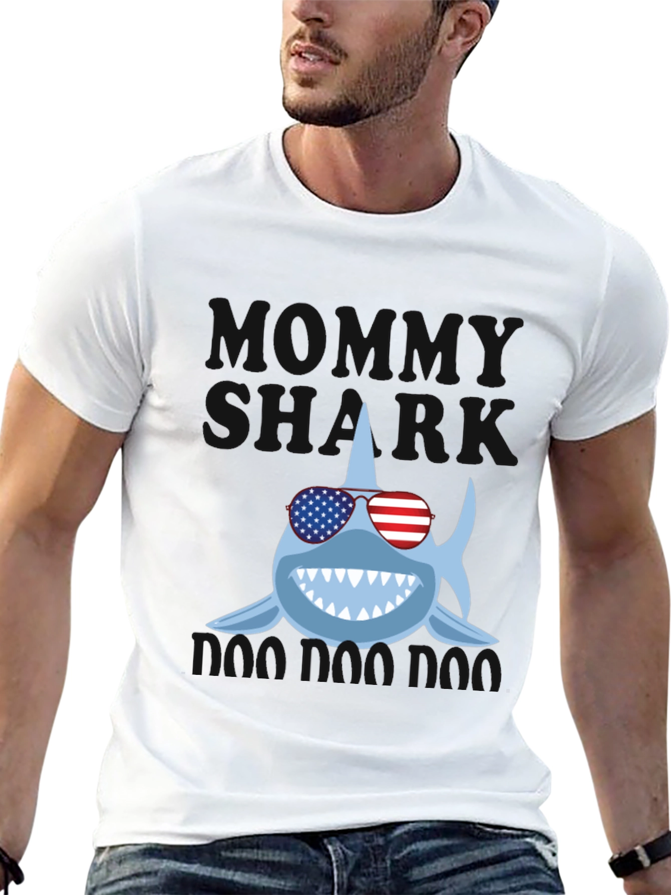 Shark Patriotic T-Shirt