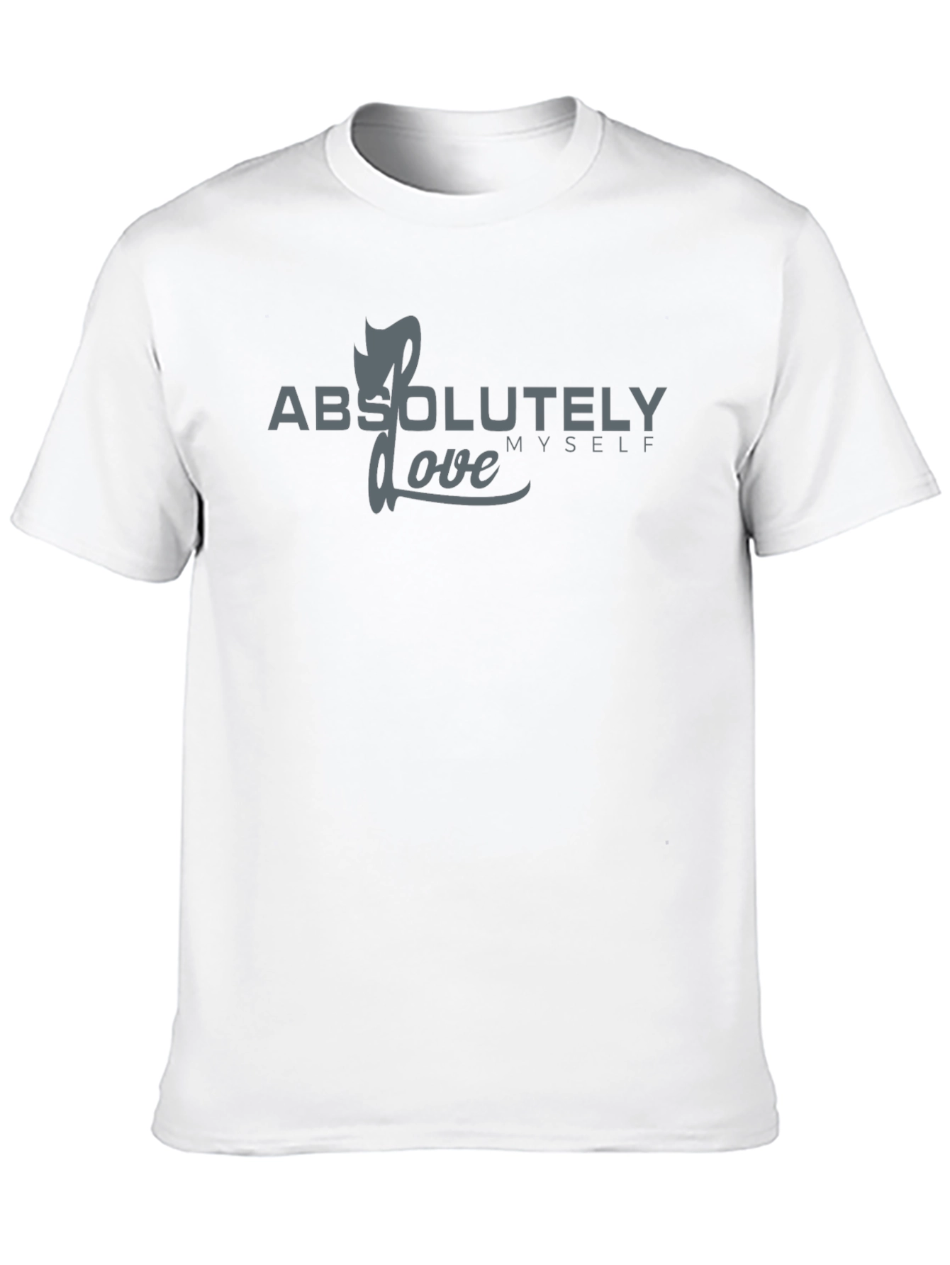 Absolutely Love Myself Graphic Tee - Black