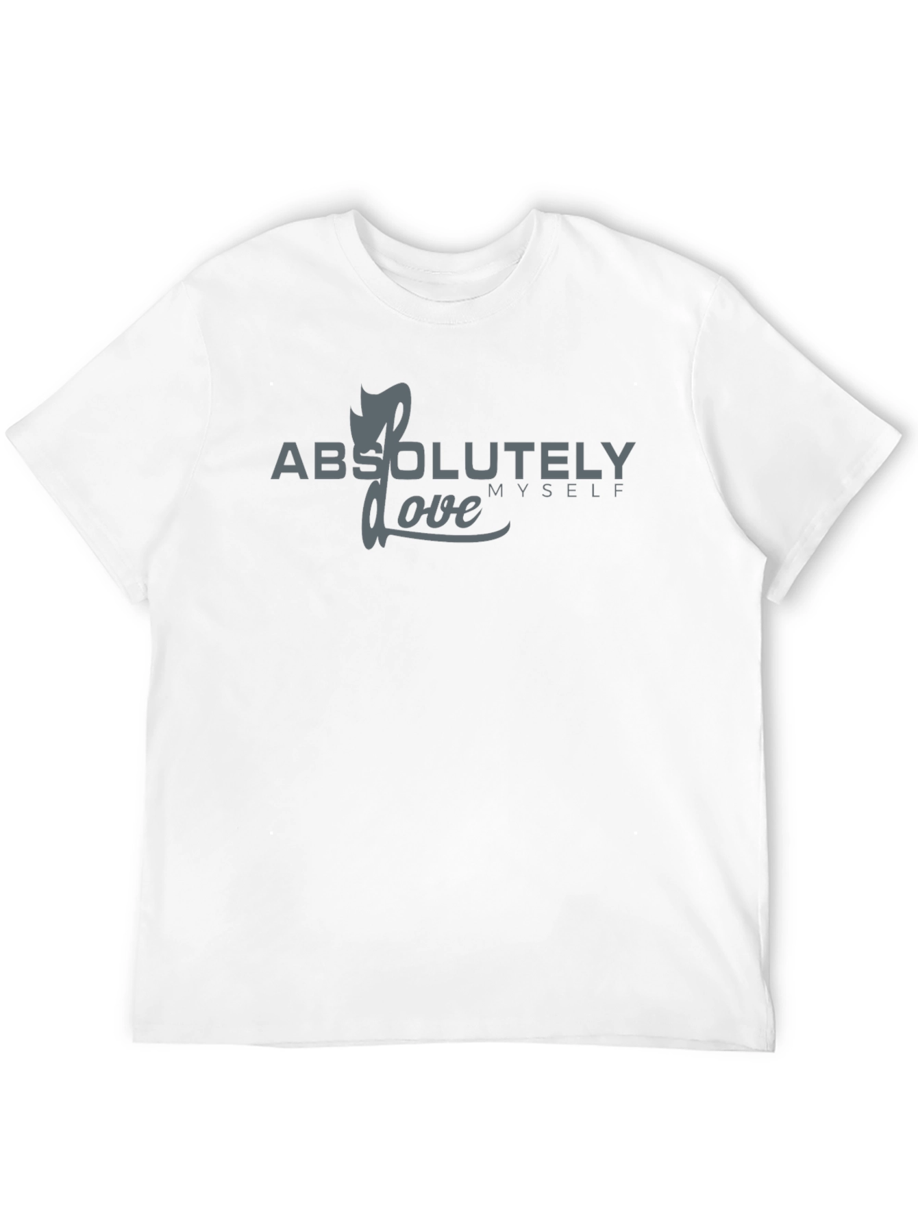 Absolutely Love Myself Graphic Tee - Black