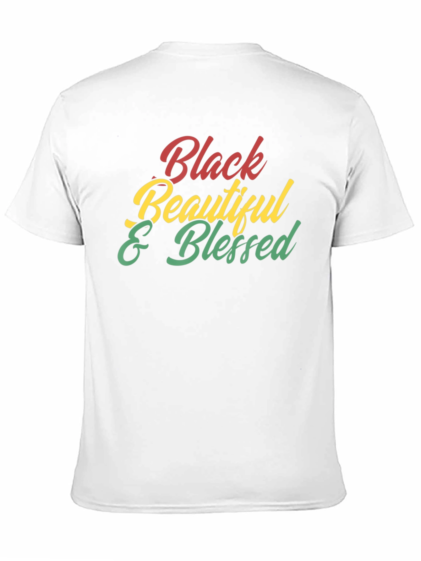 Black Beautiful & Blessed Graphic Tee
