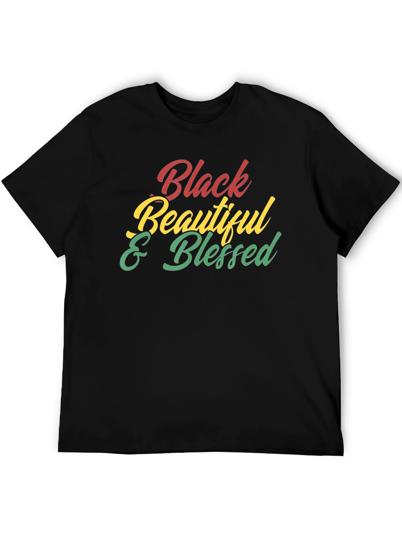 Black Beautiful & Blessed Graphic Tee