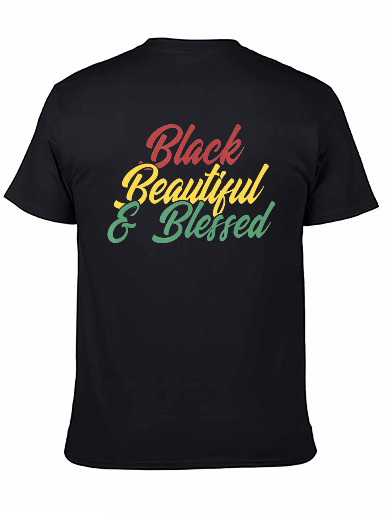 Black Beautiful & Blessed Graphic Tee