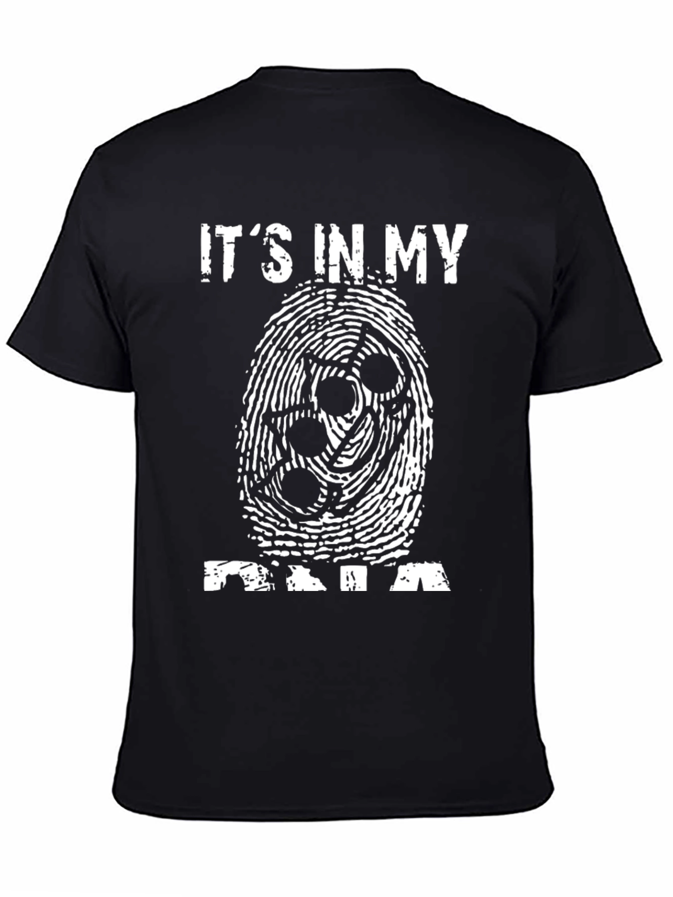 Its In My DNA Fingerprint Graphic Tee