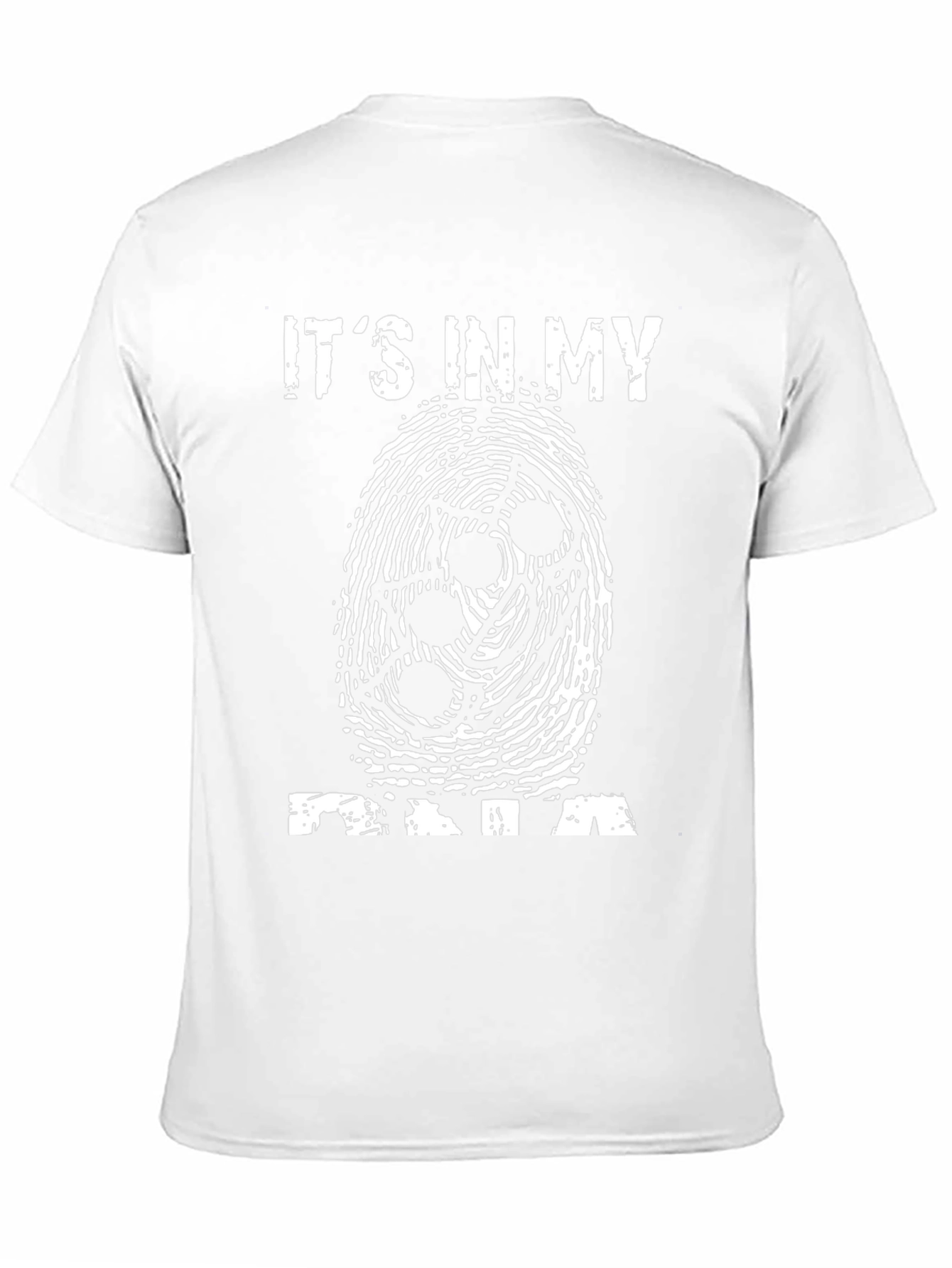 Its In My DNA Fingerprint Graphic Tee