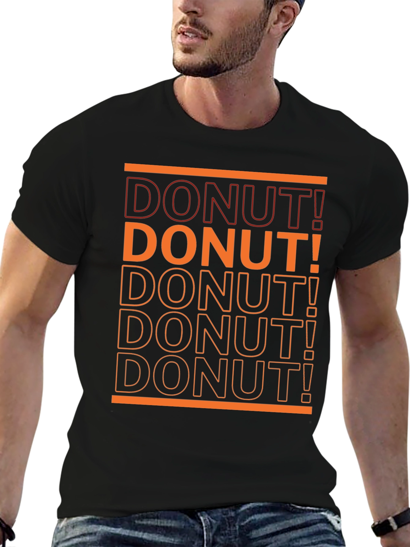 Donut Graphic Tee - Bold Statement Shirt