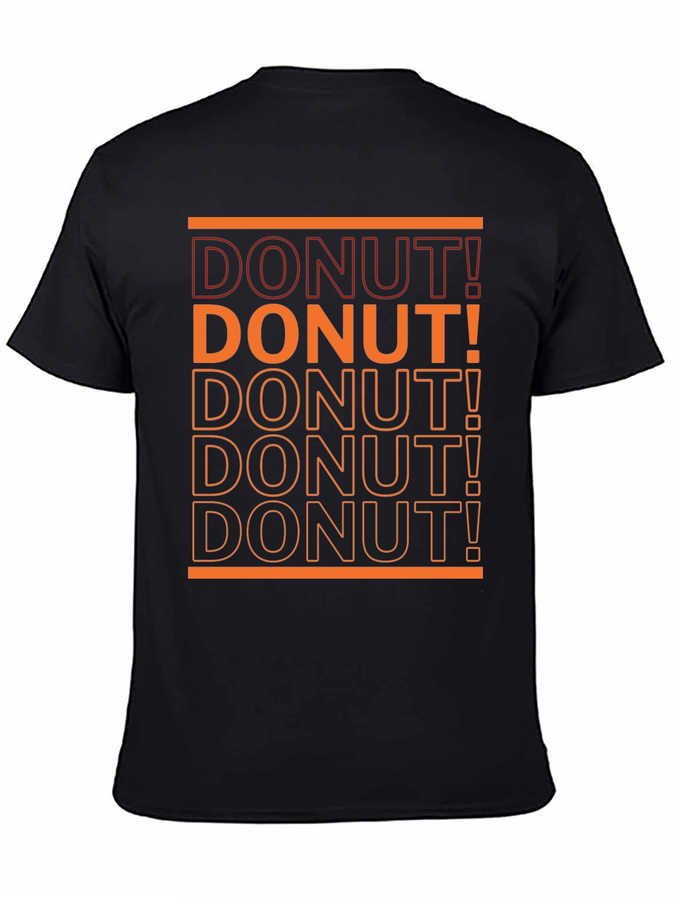 Donut Graphic Tee - Bold Statement Shirt