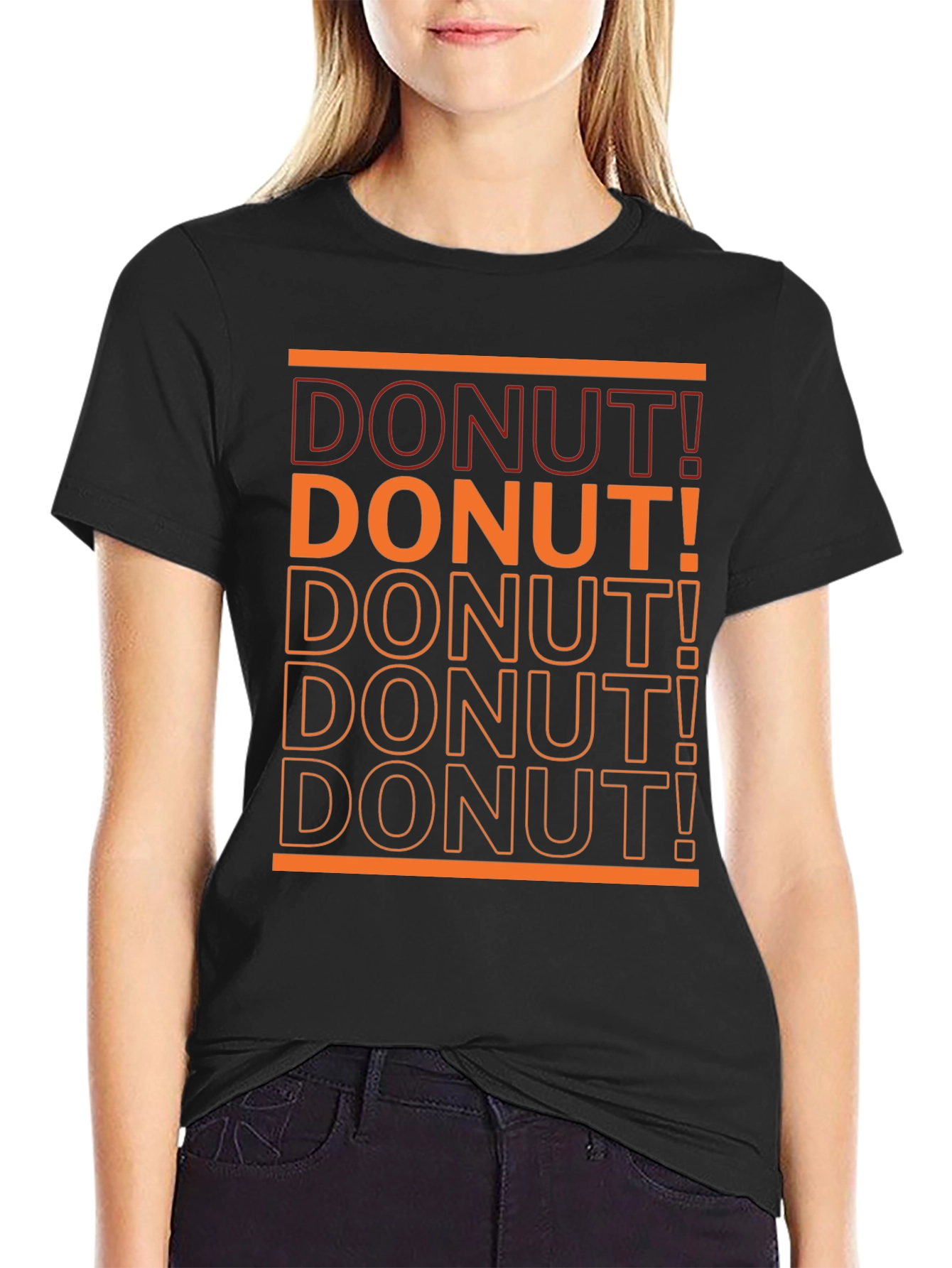 Donut Graphic Tee - Bold Statement Shirt
