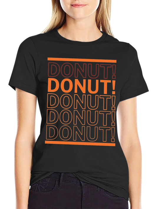 Donut Graphic Tee - Bold Statement Shirt
