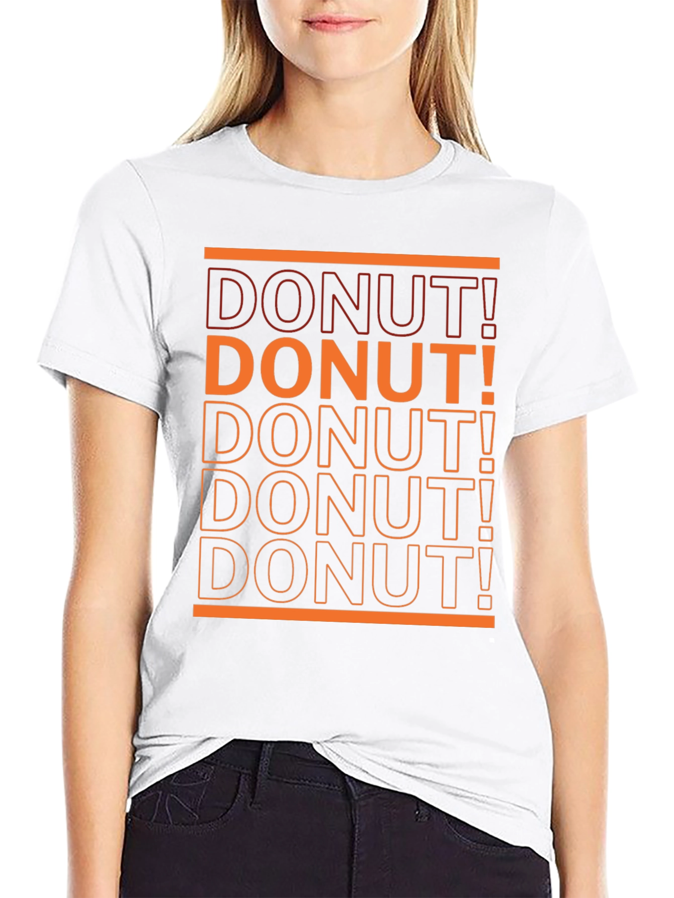Donut Graphic Tee - Bold Statement Shirt