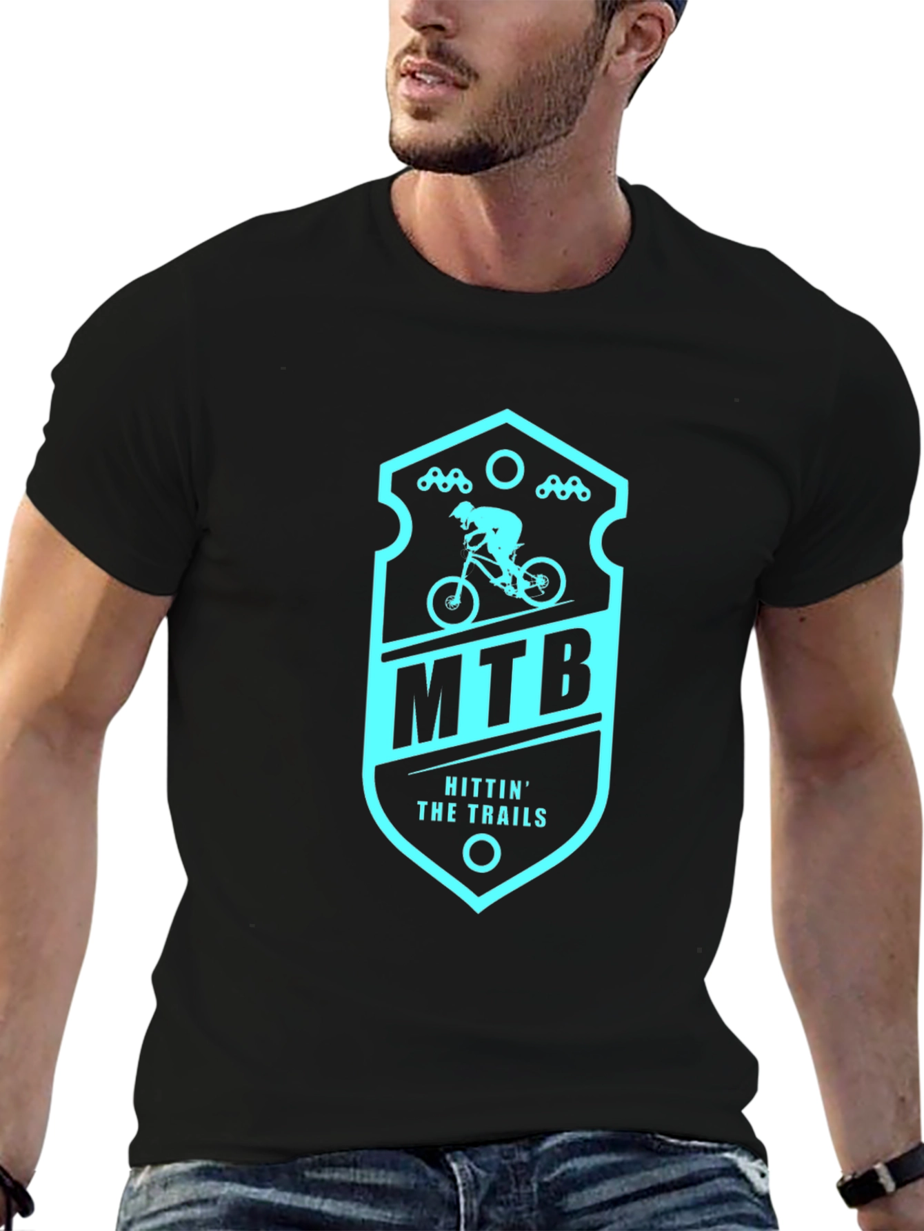 MTB Hitting The Trails Graphic Tee