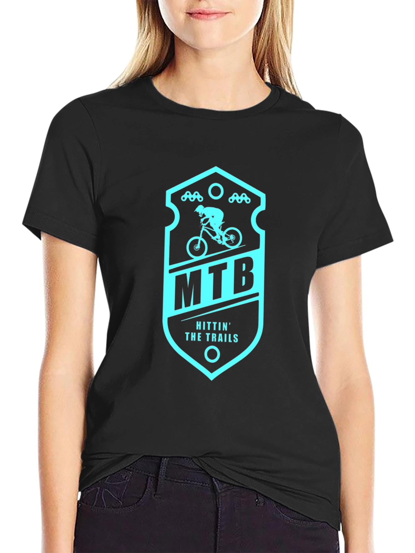 MTB Hitting The Trails Graphic Tee