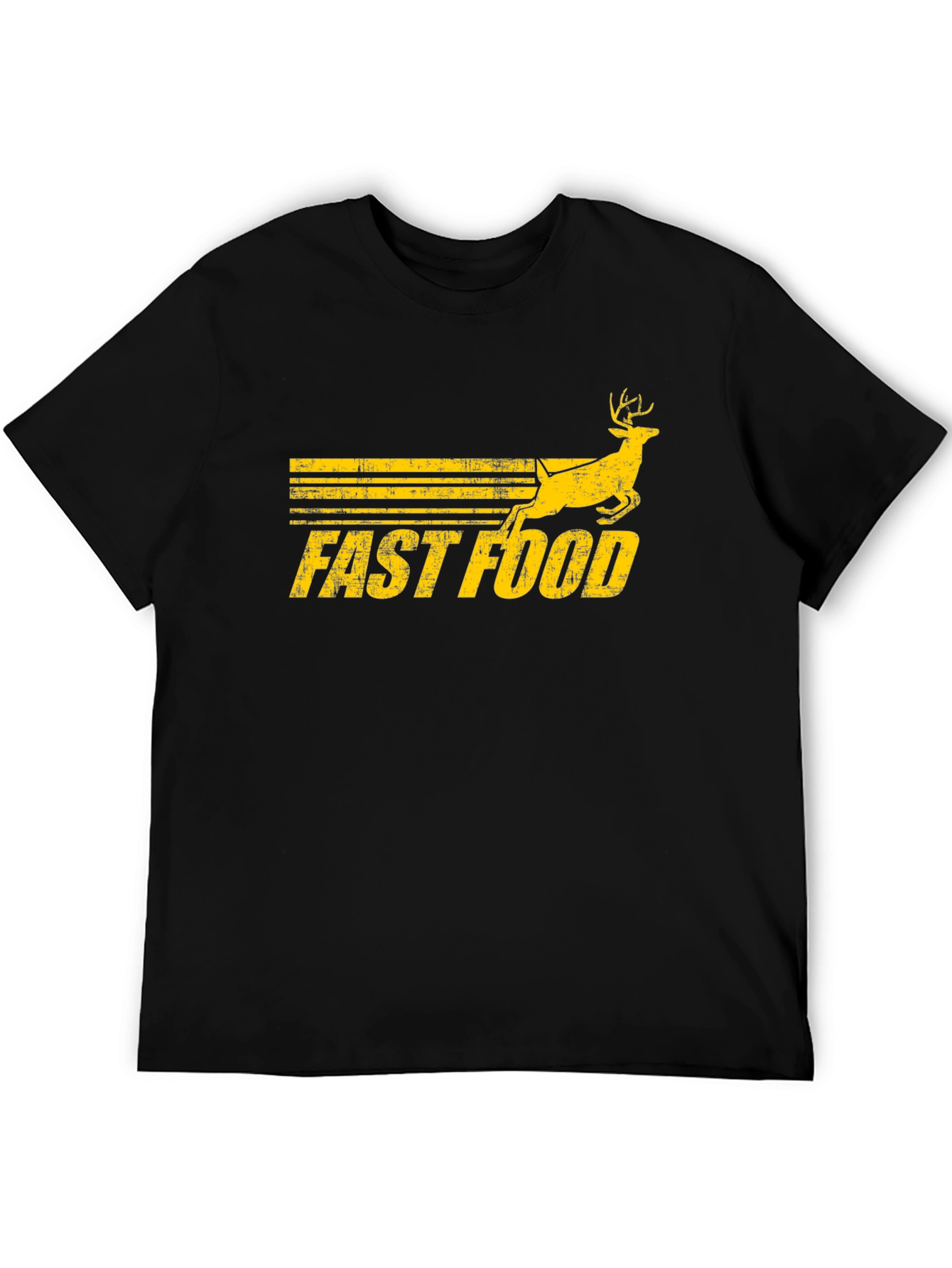 Fast Food Deer Graphic Tee