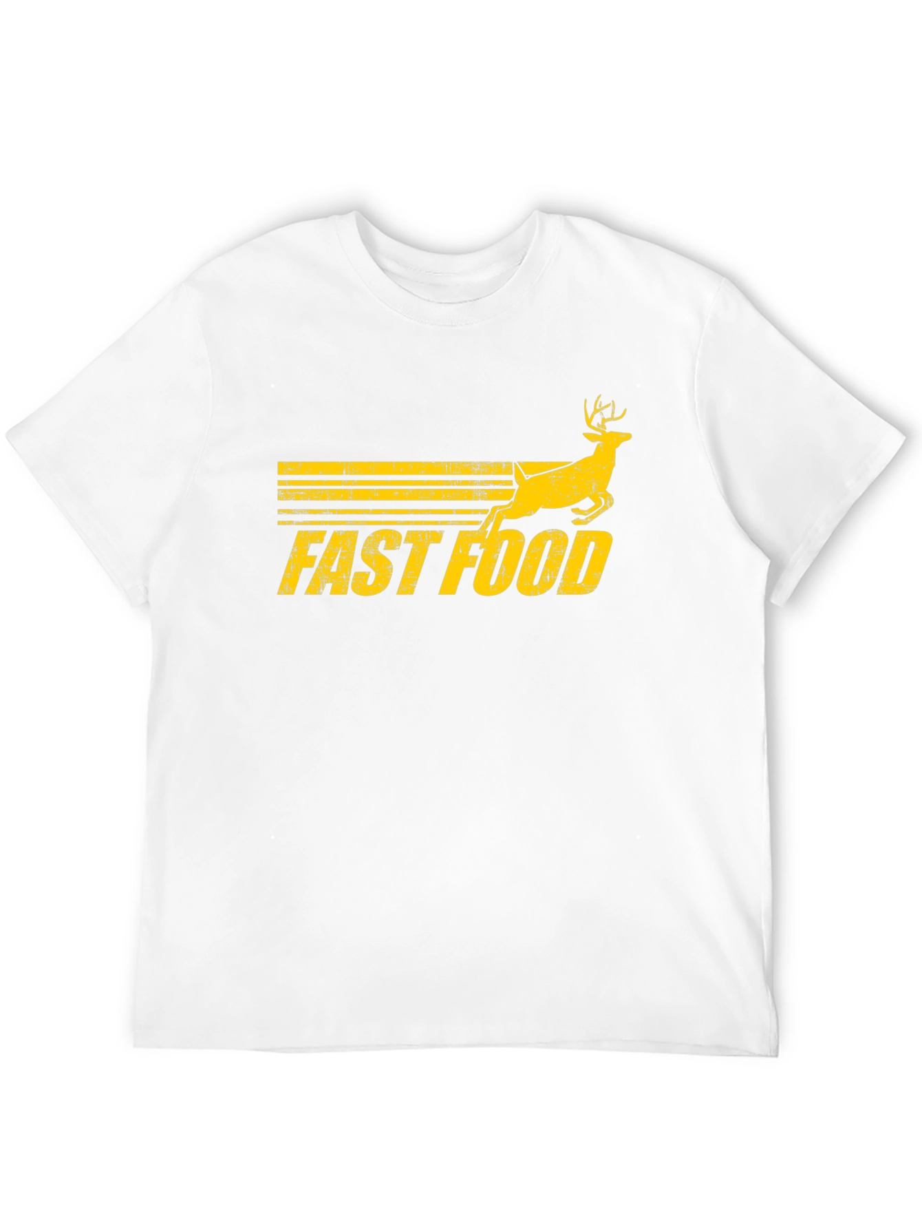 Fast Food Deer Graphic Tee