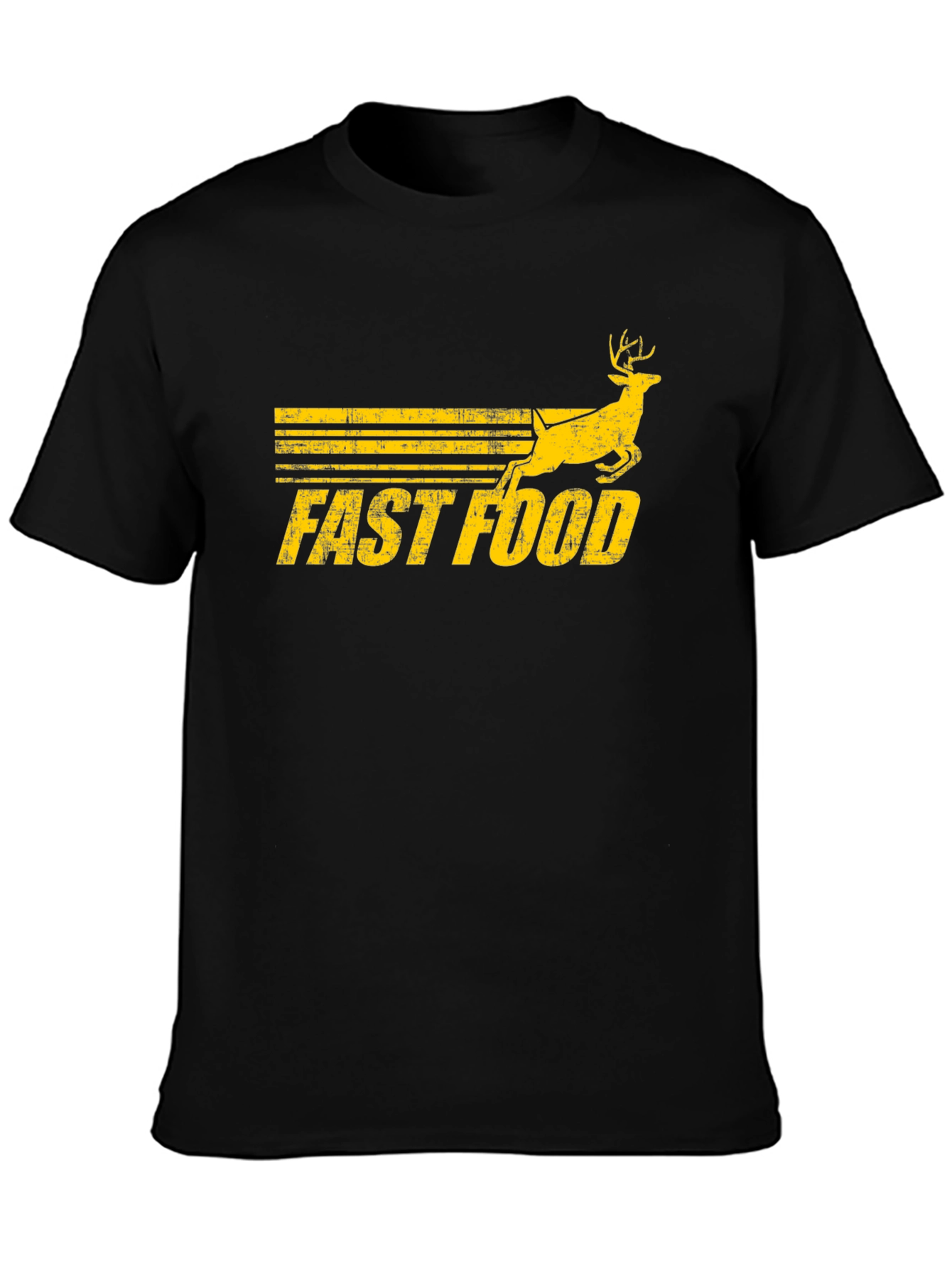 Fast Food Deer Graphic Tee