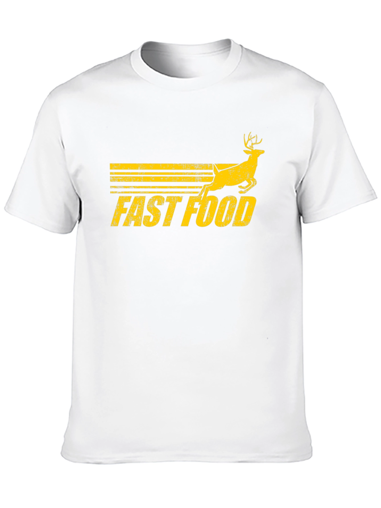 Fast Food Deer Graphic Tee