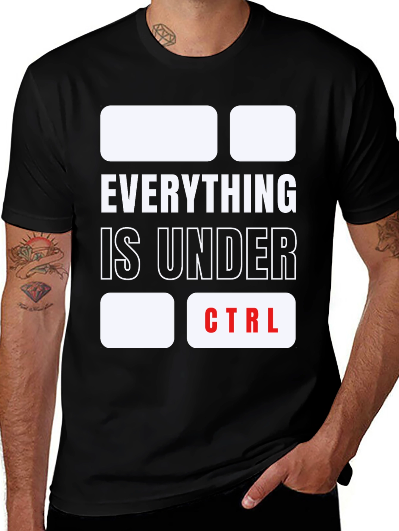 Everything Is Under CTRL Funny T-Shirt