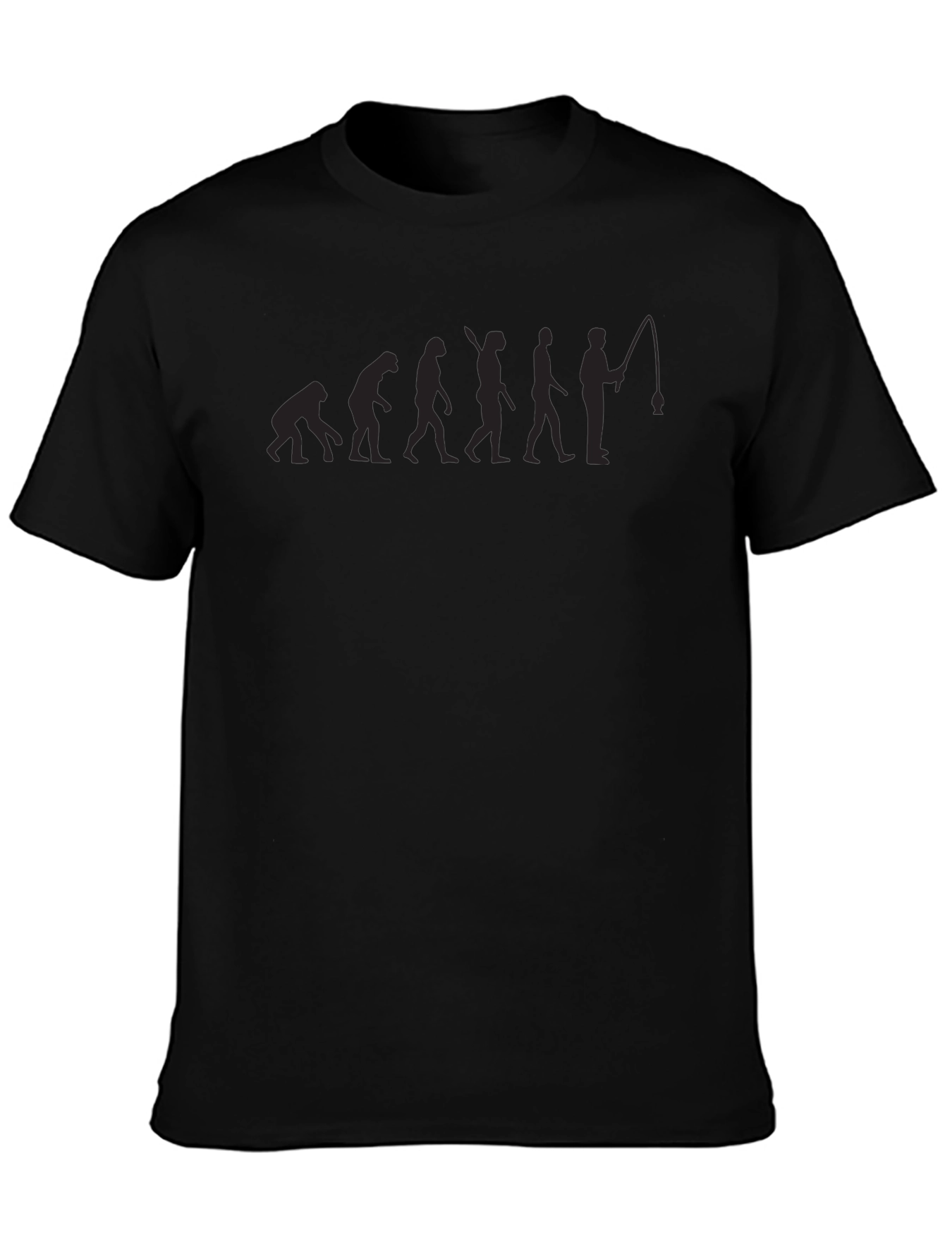 Evolution of Fishing T-Shirt - Funny Angler Tee