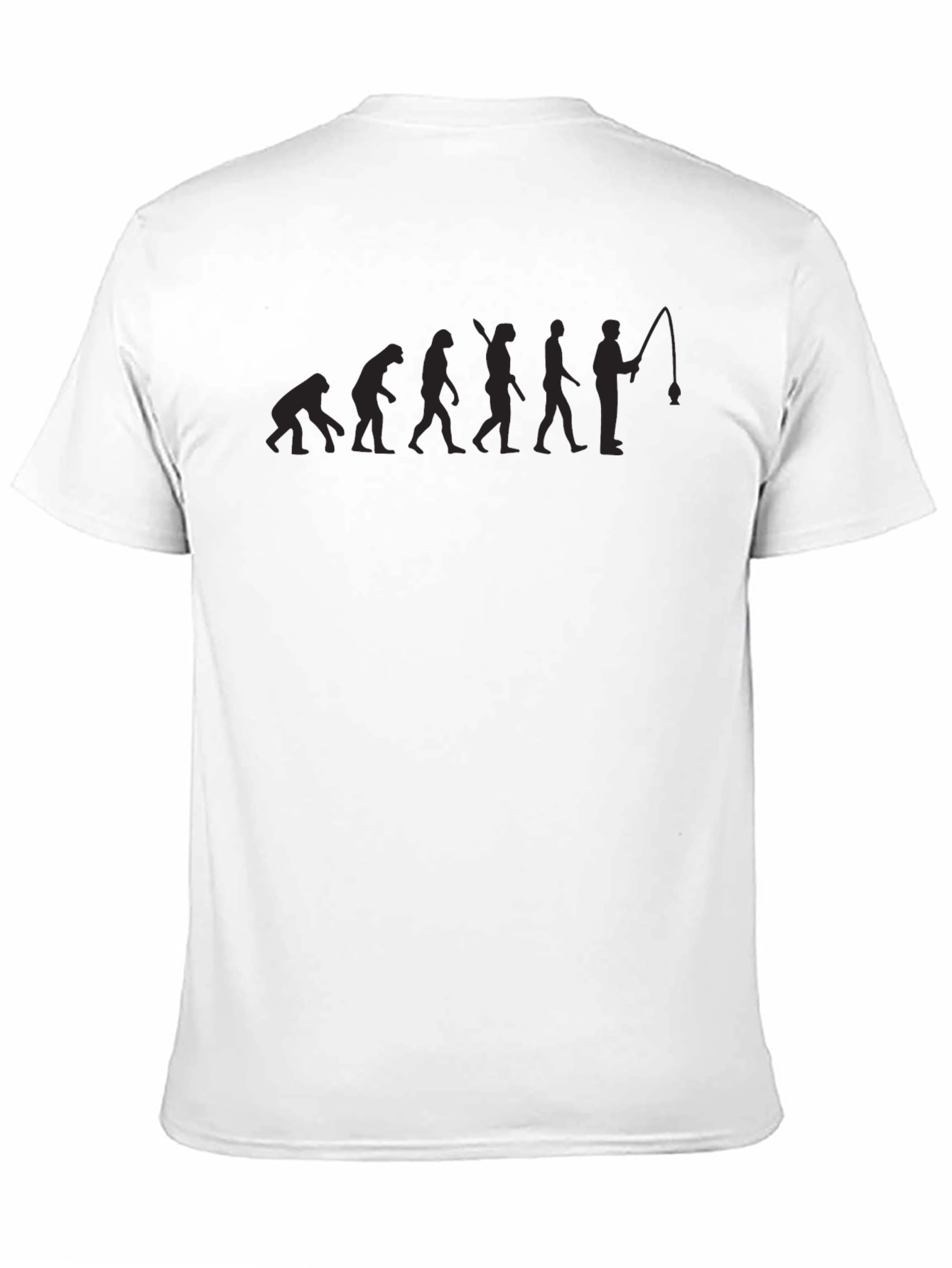 Evolution of Fishing T-Shirt - Funny Angler Tee