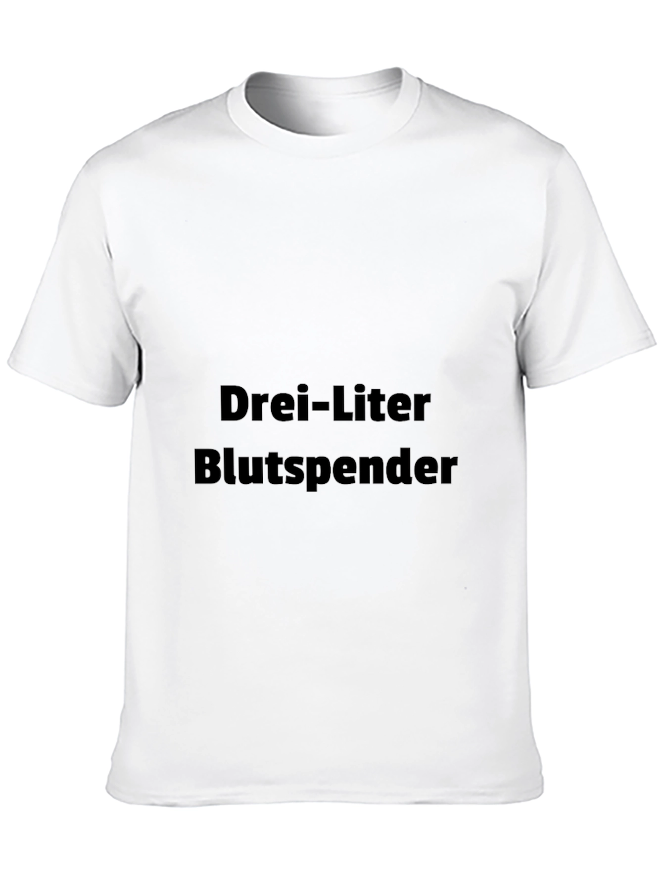 Drei-Liter Blutspender T-Shirt