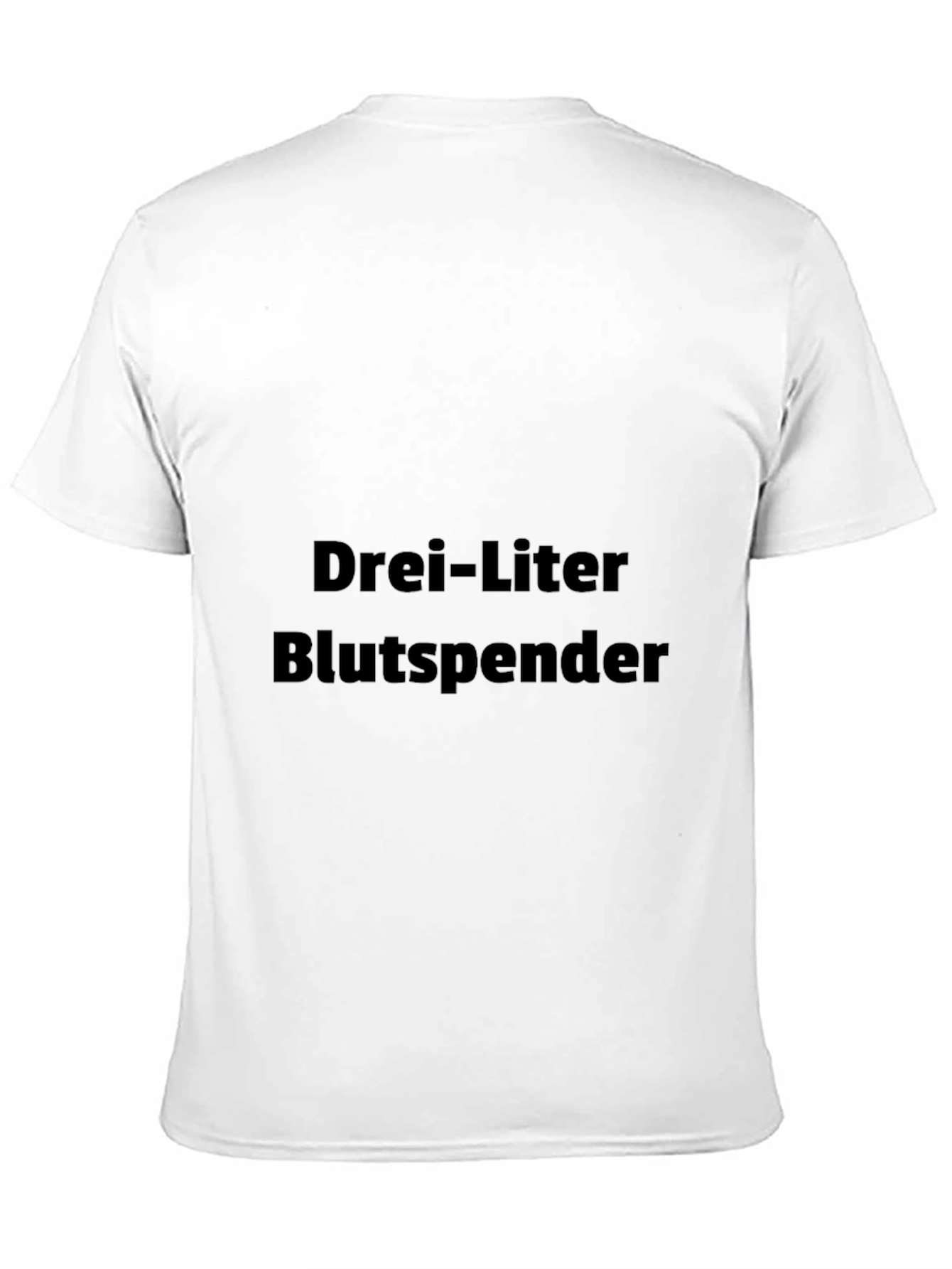 Drei-Liter Blutspender T-Shirt