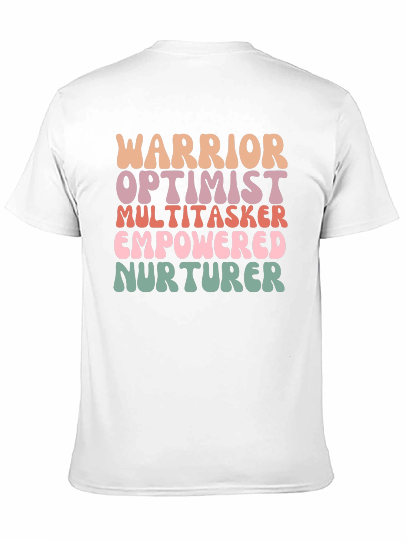 Empowered Woman Tee - Warrior Optimist Nurturer