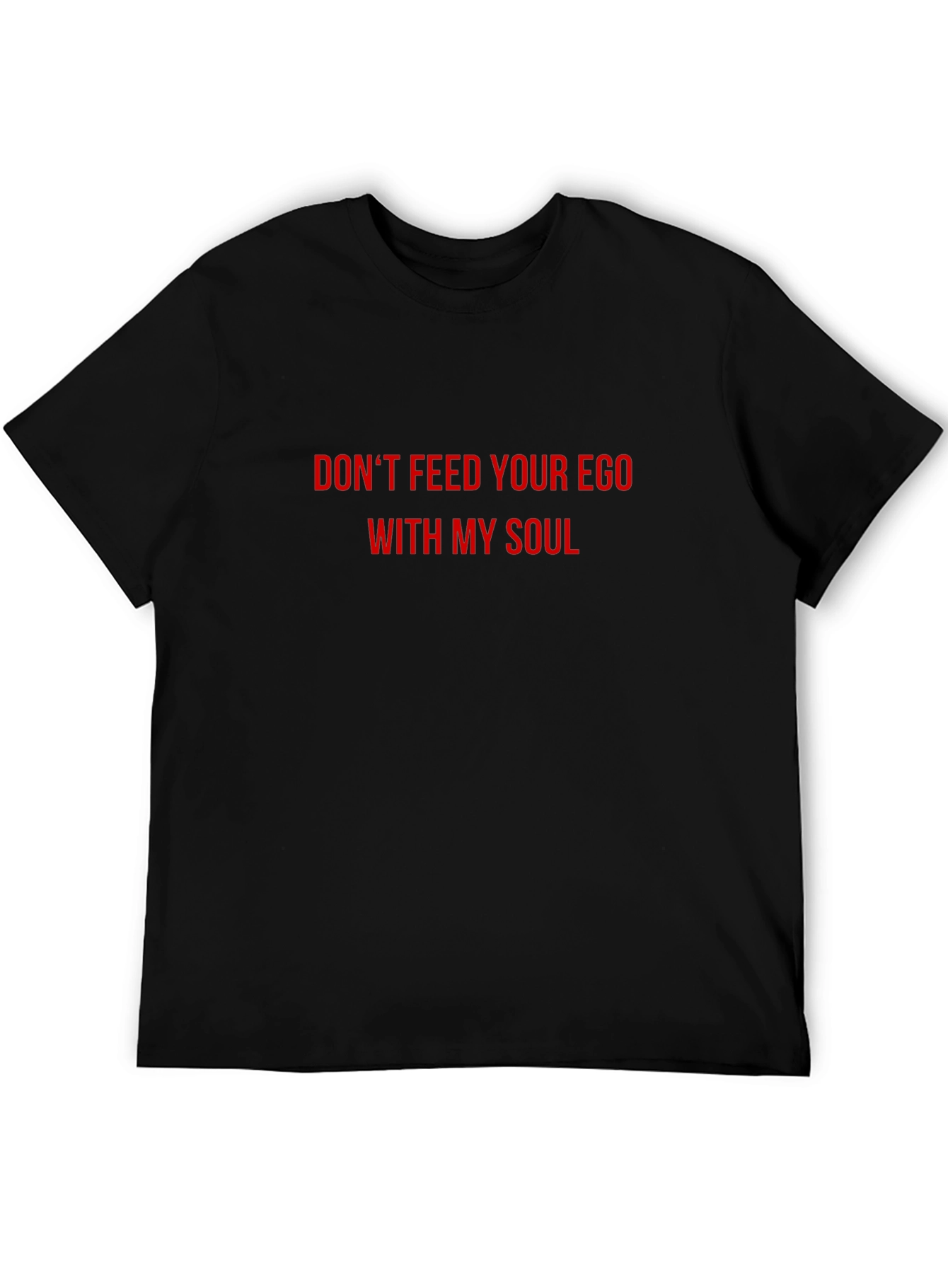 Ego & Soul Graphic Tee - Black