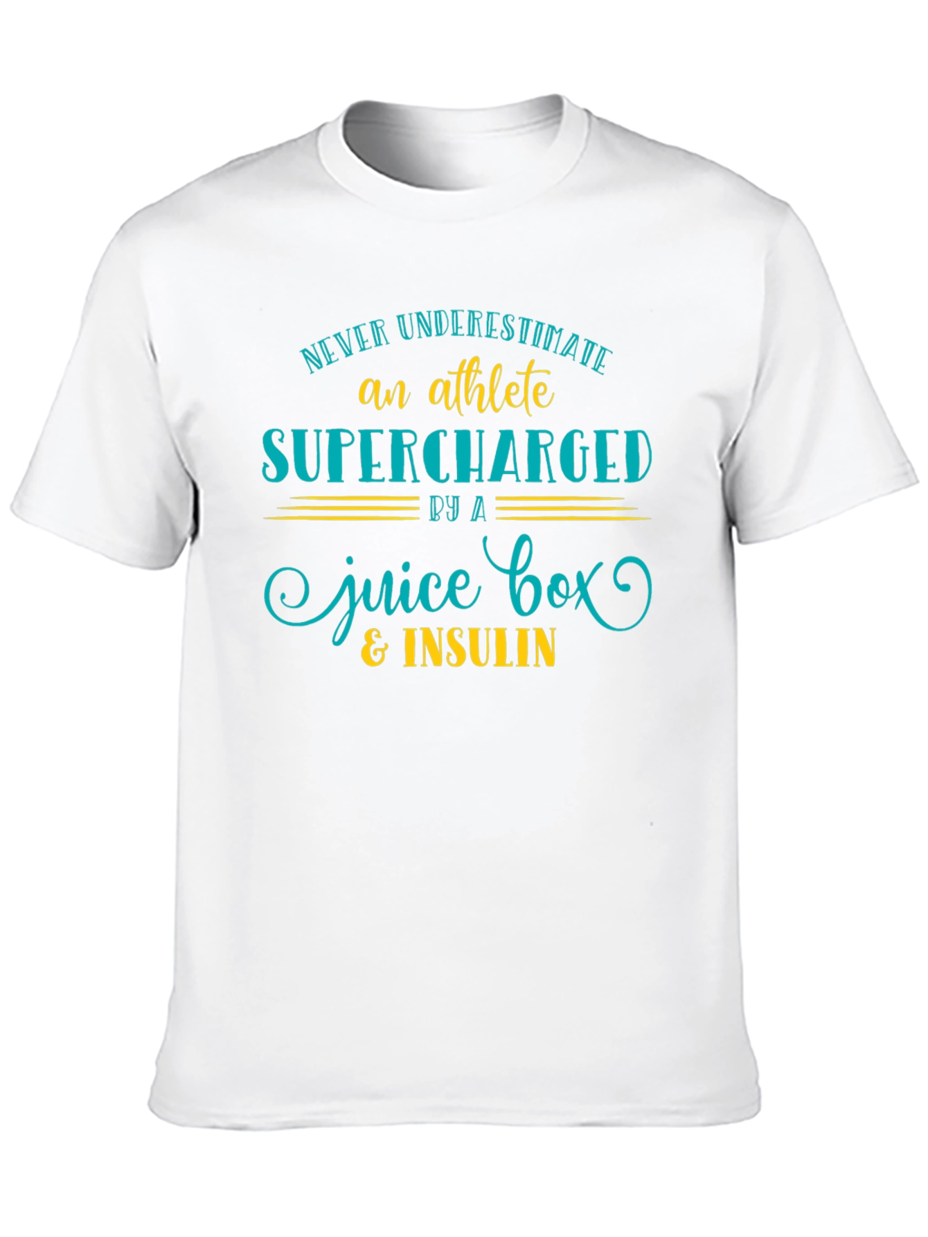 Athlete Supercharged Juice Box & Insulin T-Shirt