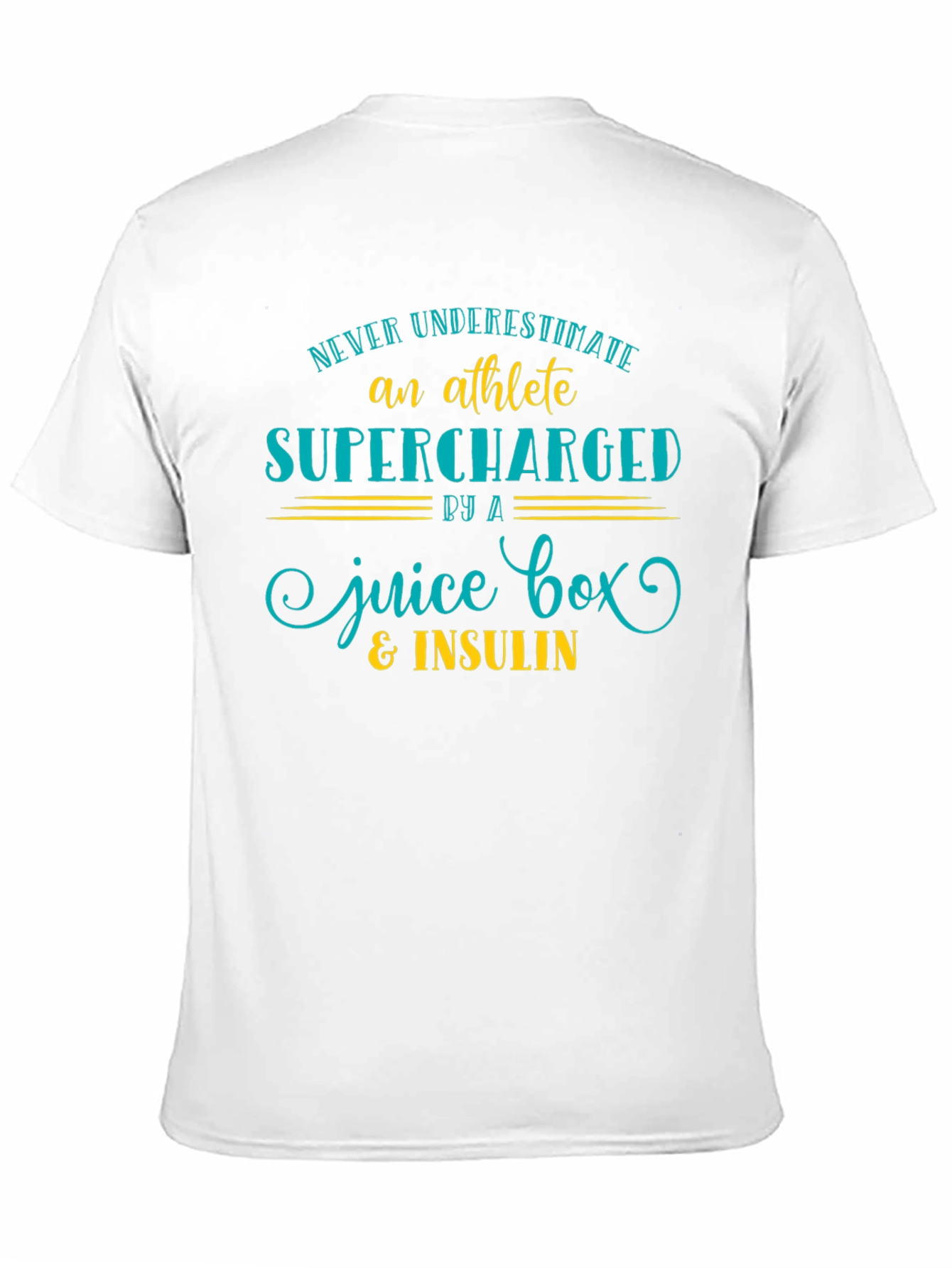 Athlete Supercharged Juice Box & Insulin T-Shirt