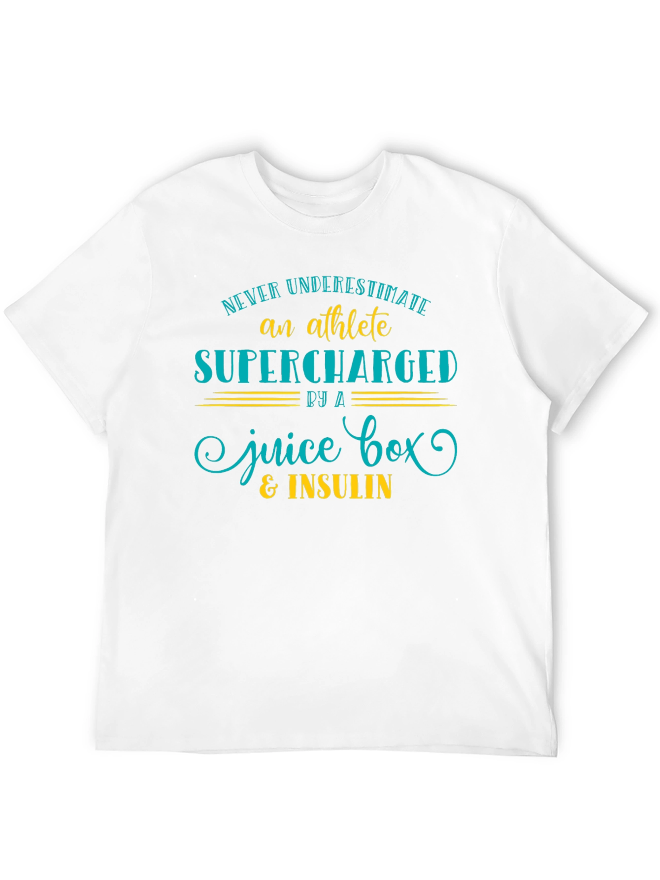 Athlete Supercharged Juice Box & Insulin T-Shirt