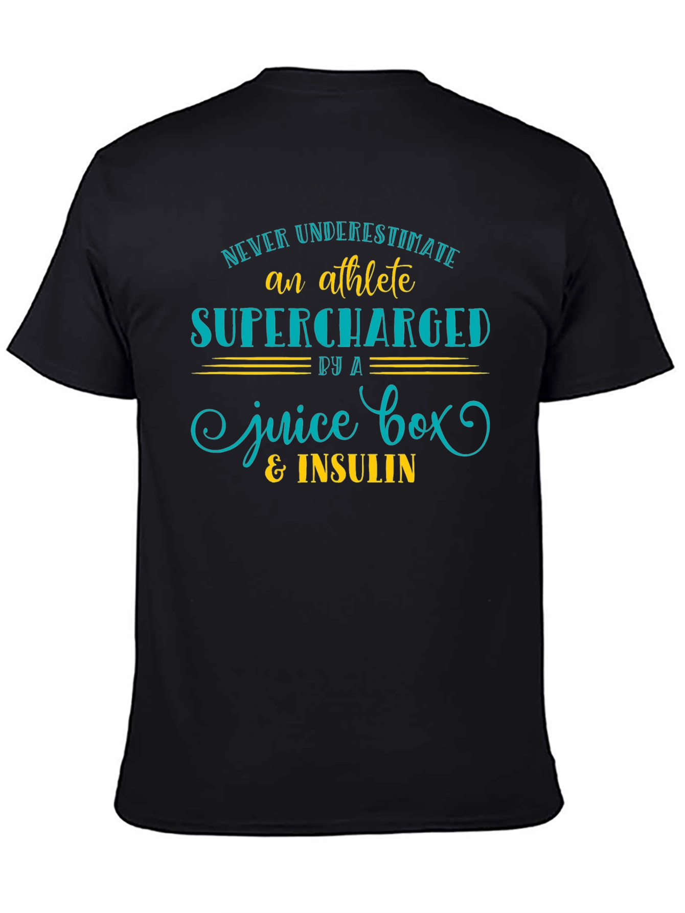 Athlete Supercharged Juice Box & Insulin T-Shirt
