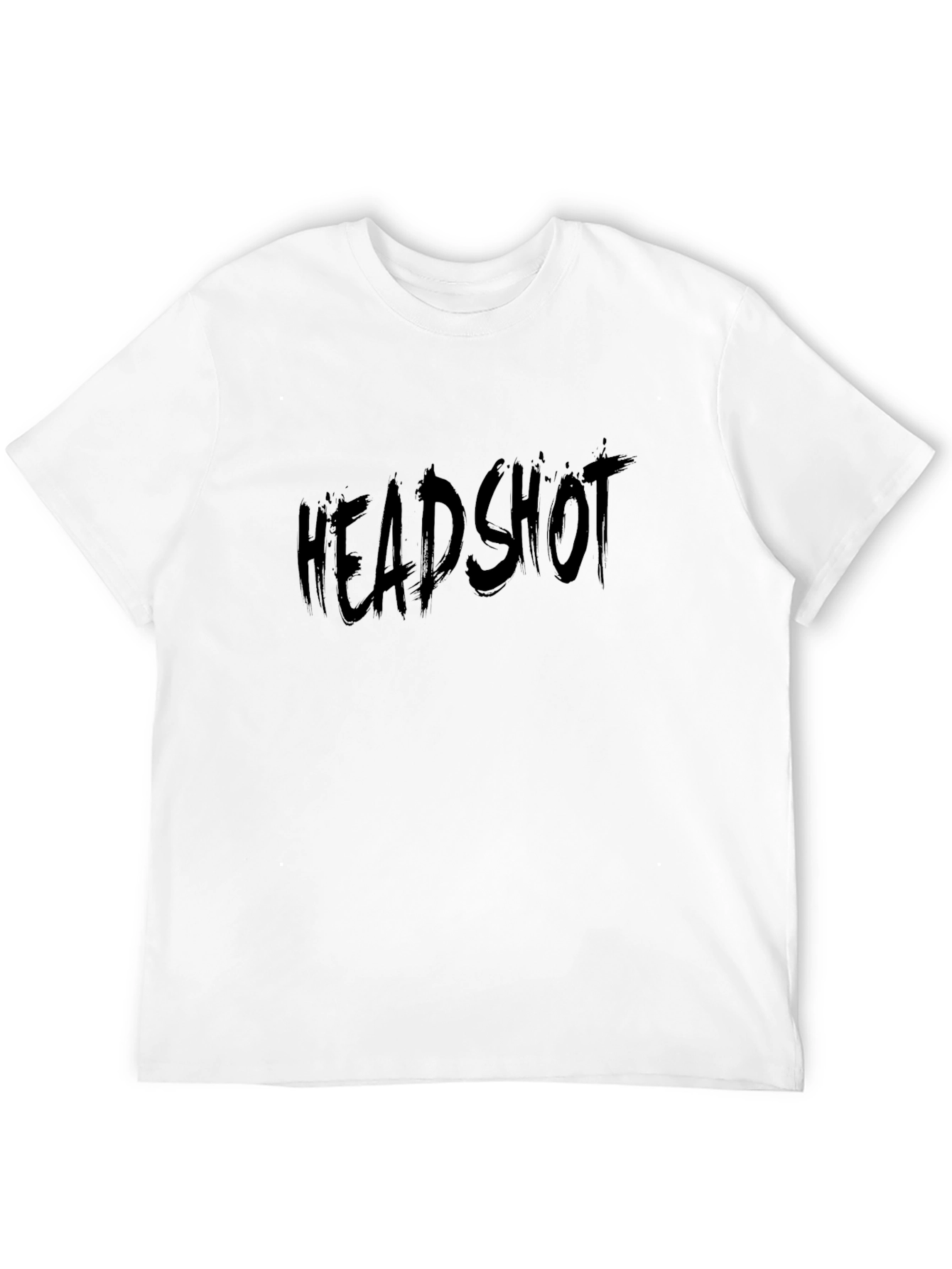 Headshot Black Graphic T-Shirt