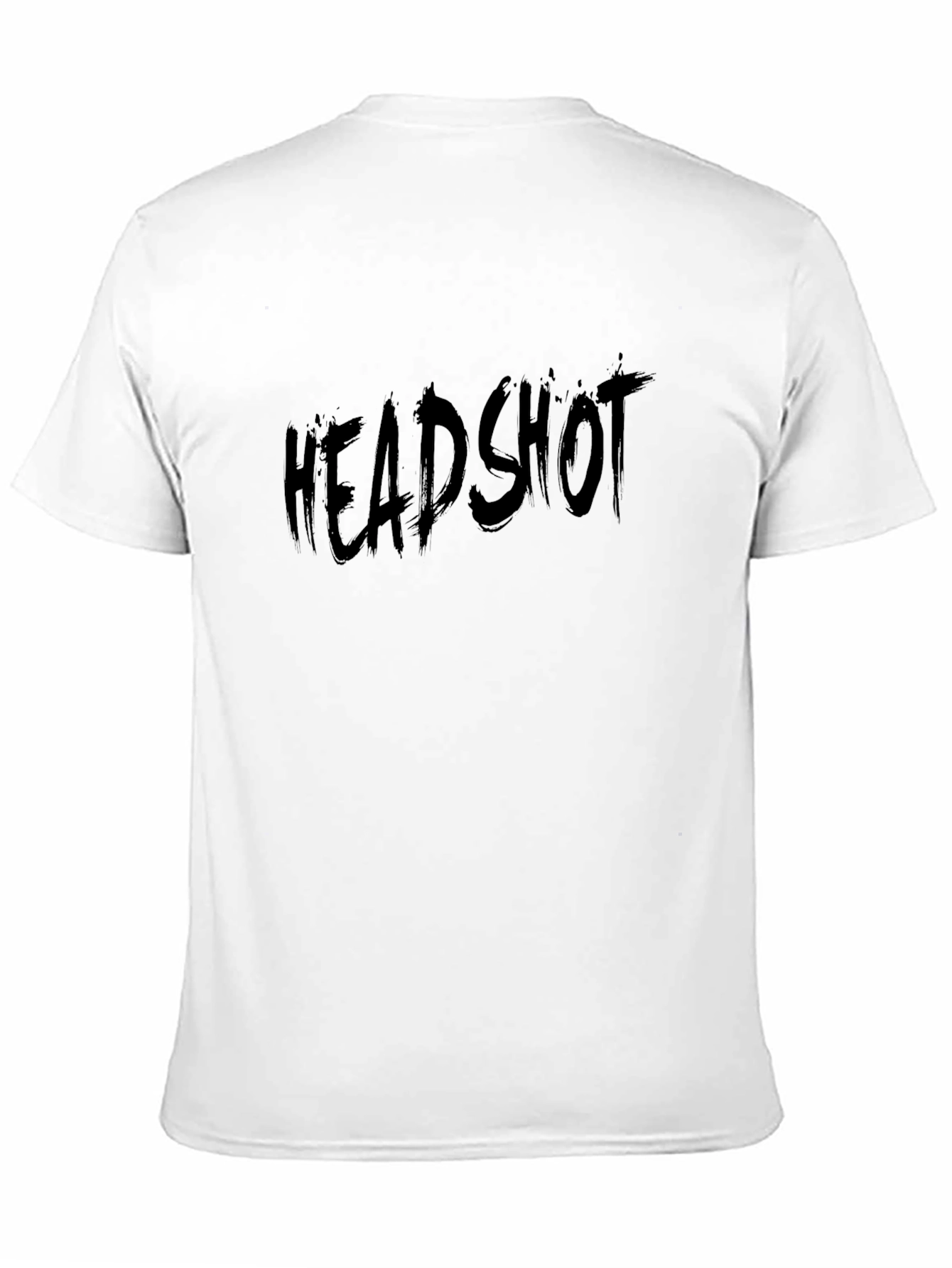 Headshot Black Graphic T-Shirt