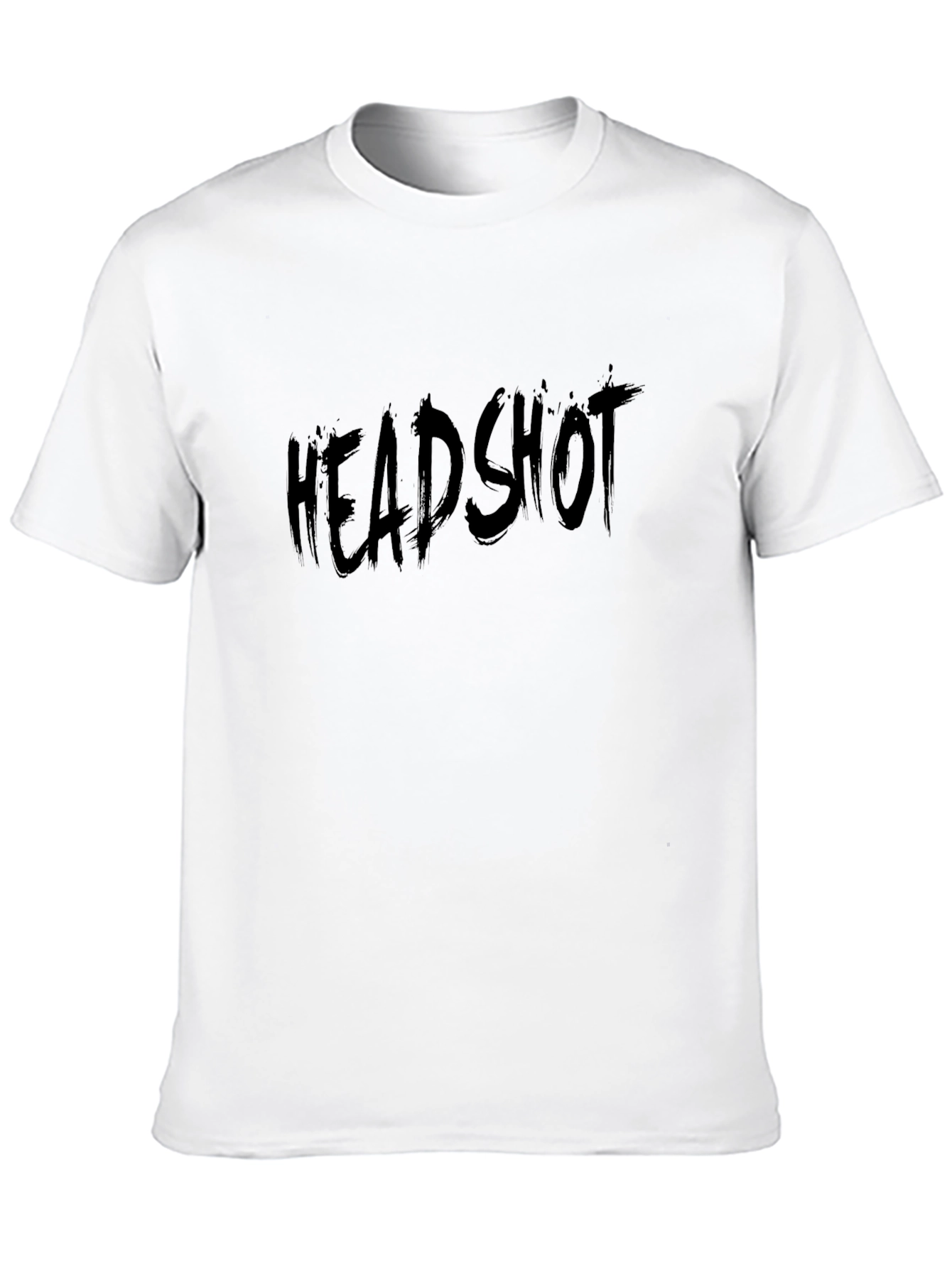 Headshot Black Graphic T-Shirt