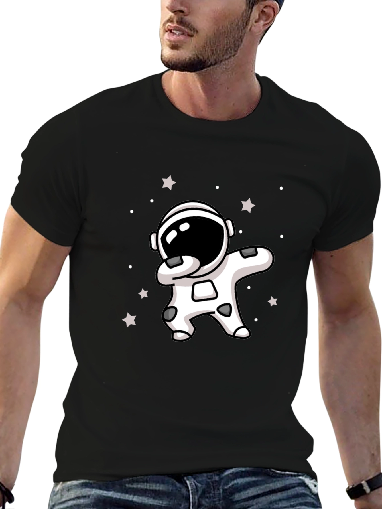 Astronaut Dab T-Shirt - Space Graphic Tee