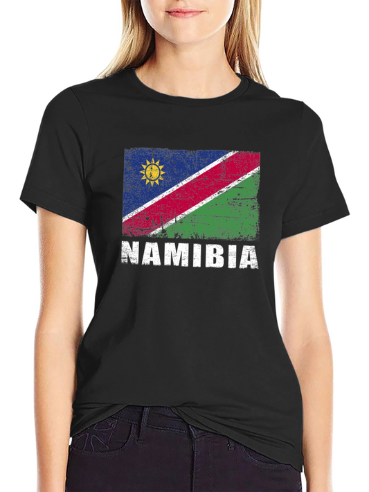 Namibia Flag T-Shirt - Vintage Graphic Tee