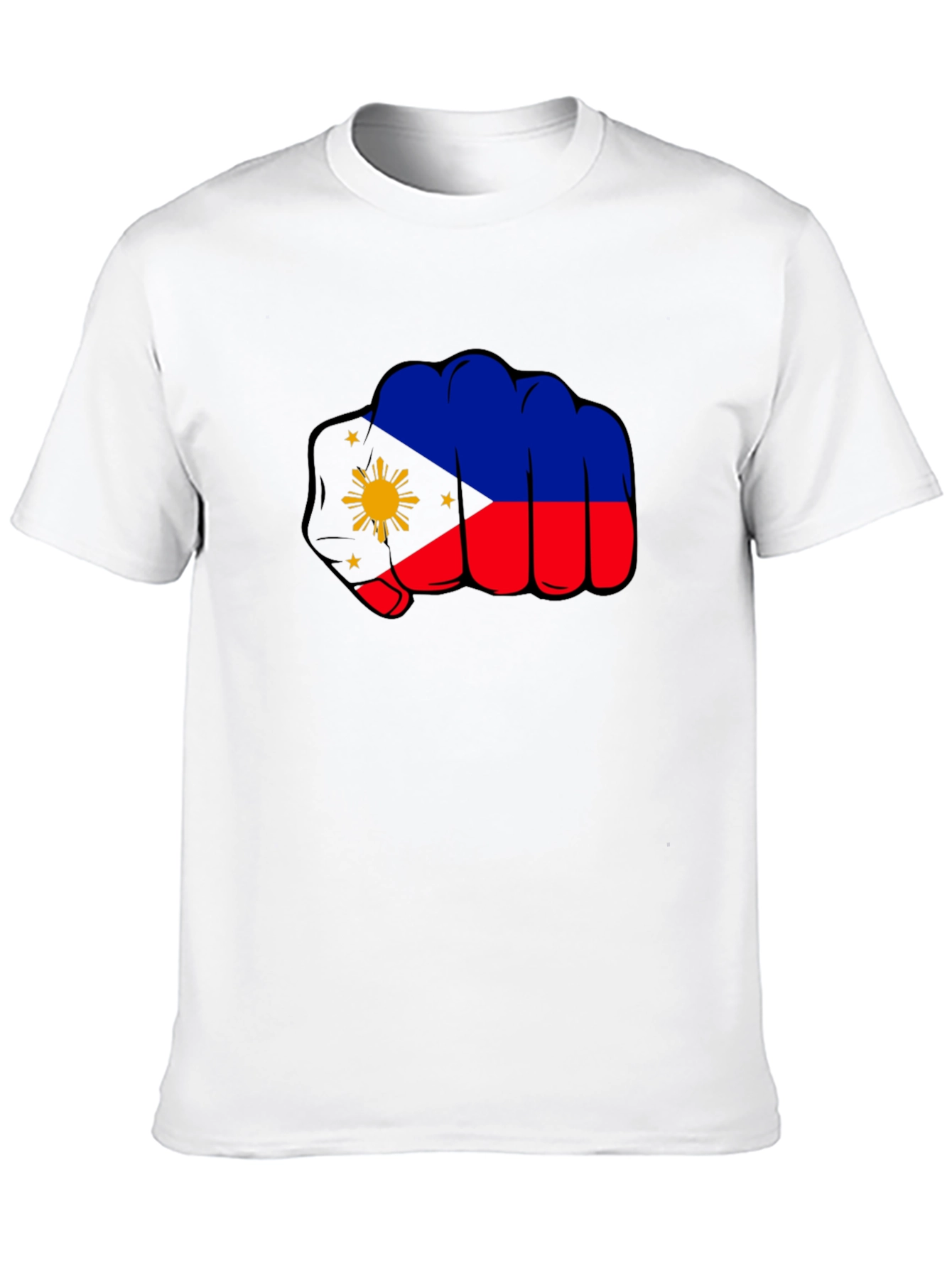 Philippines Fist Flag Graphic Tee