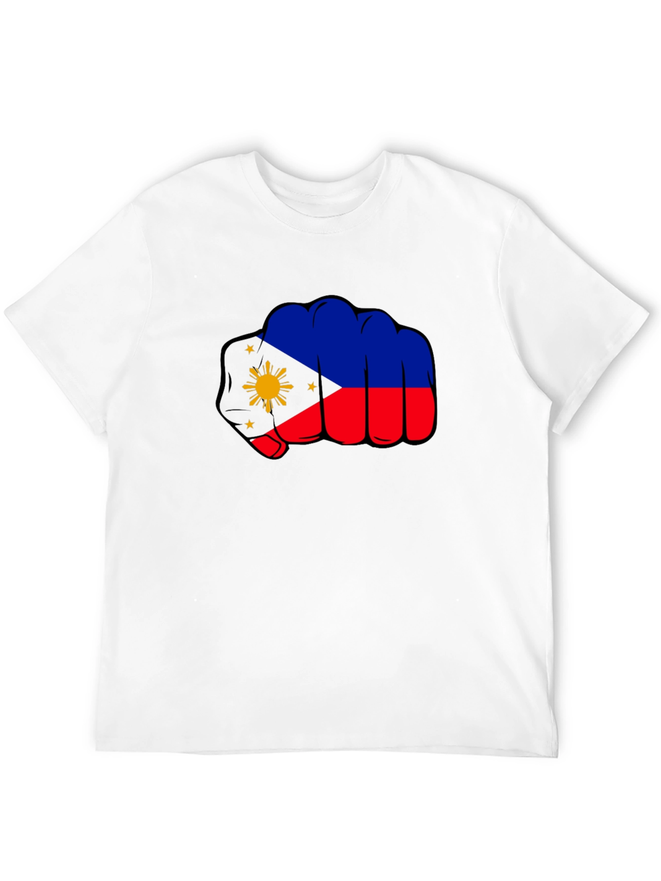 Philippines Fist Flag Graphic Tee